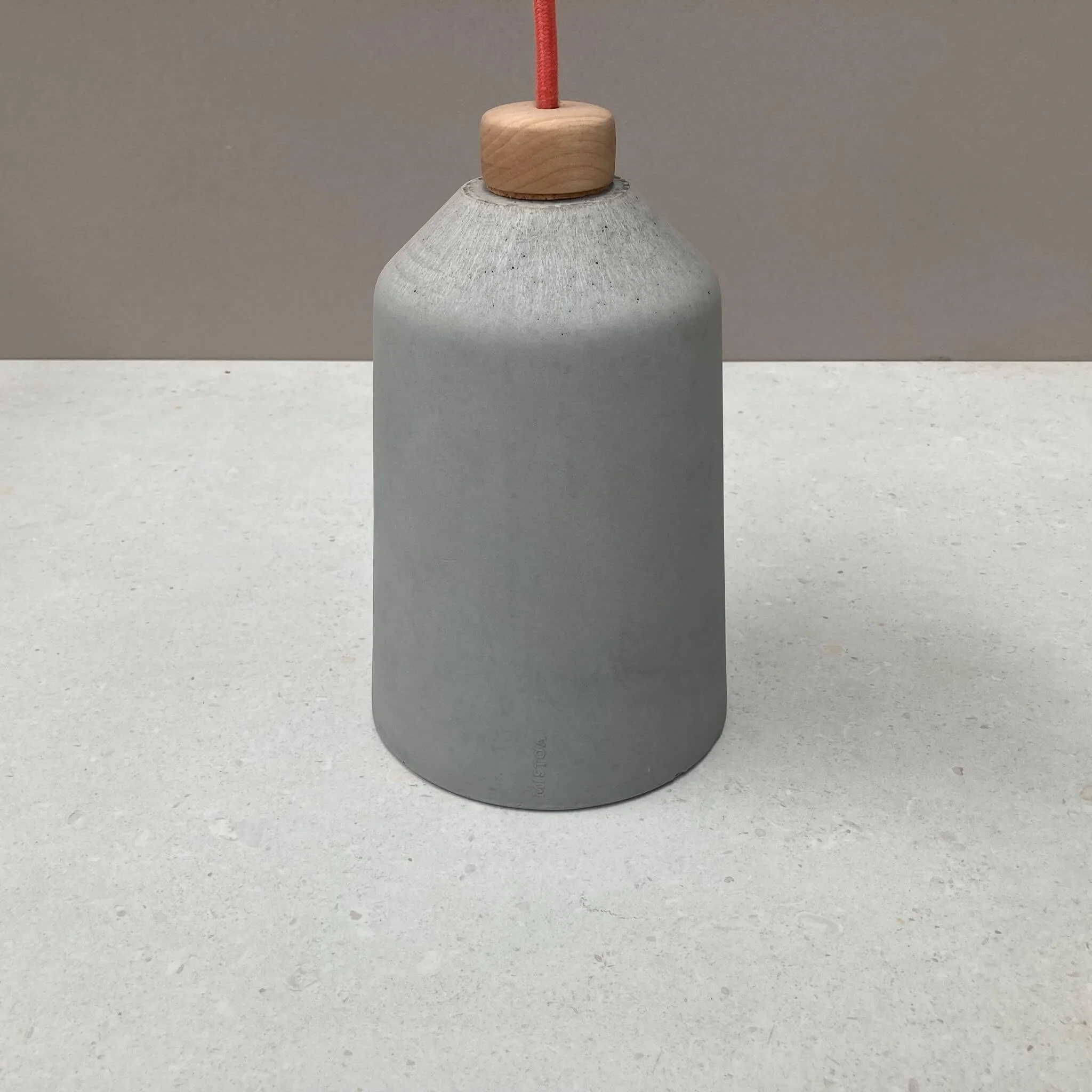 Lámpara Toba Gris LAM-TOBA-GR-PU25