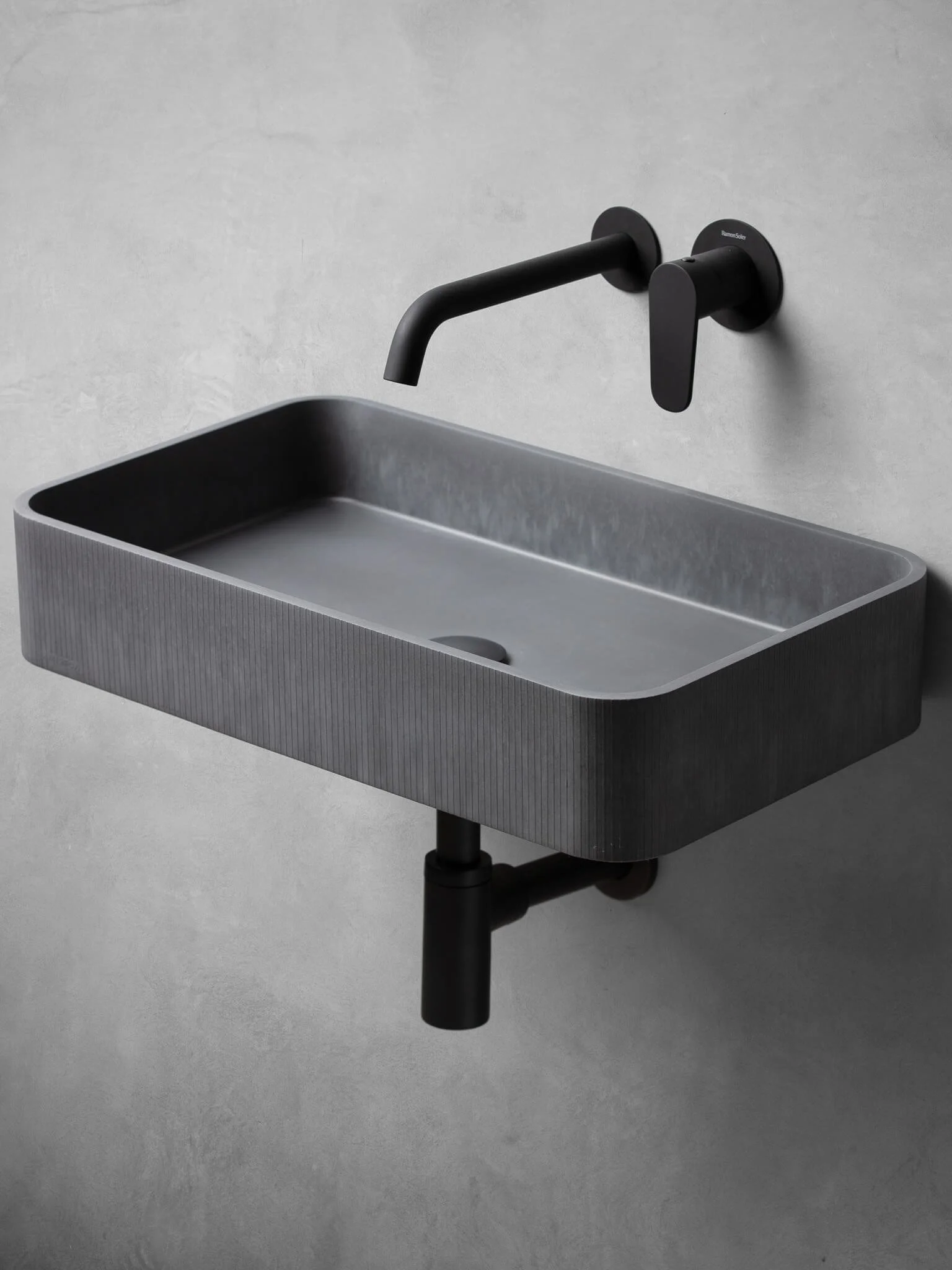 Lavabo de concreto Savo marca Mistoa