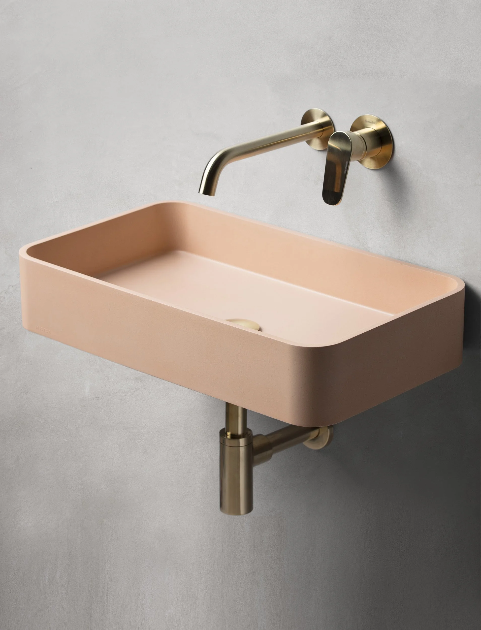 Lavabo de concreto Sisa marca Mistoa