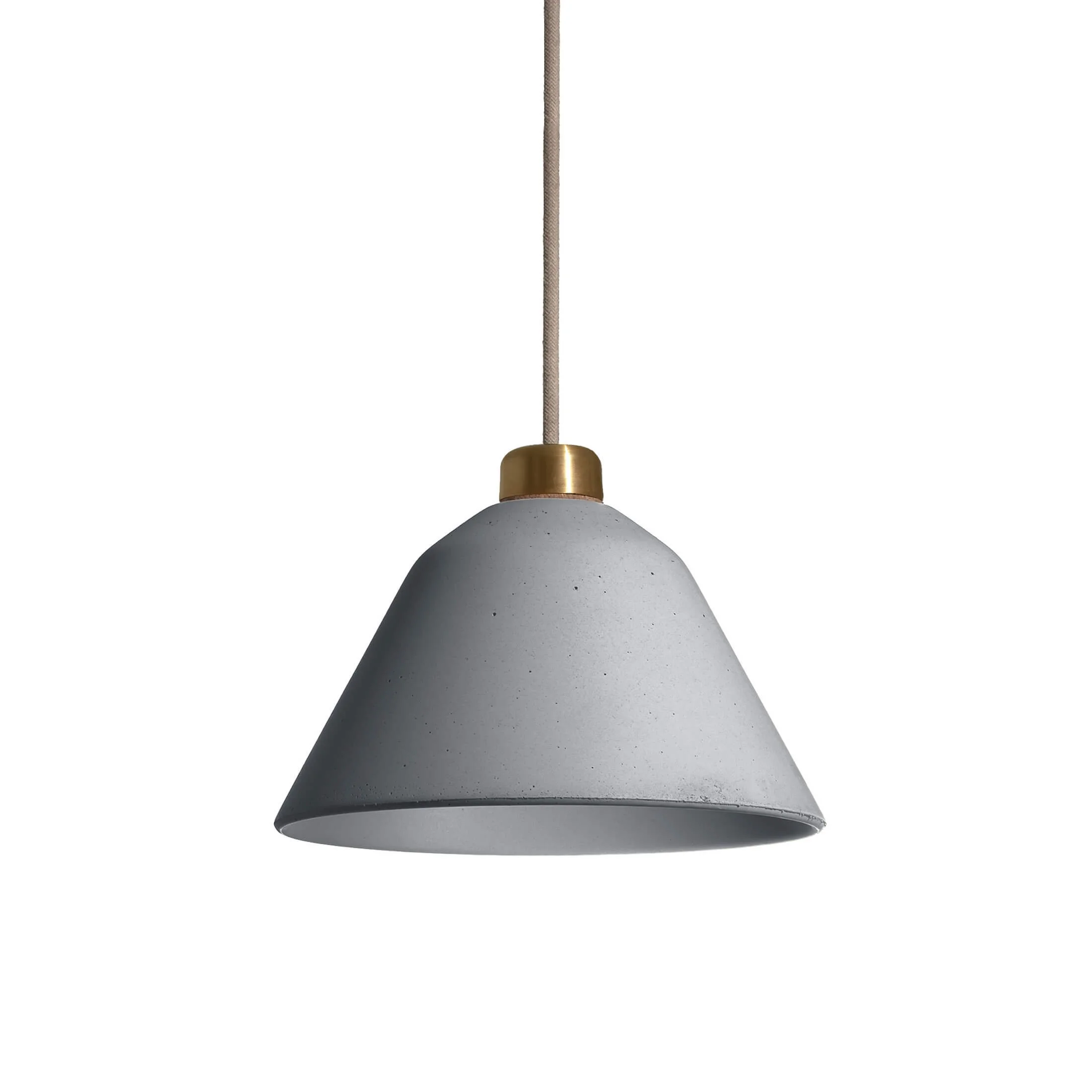 lámpara de concreto minimalista Ovilia