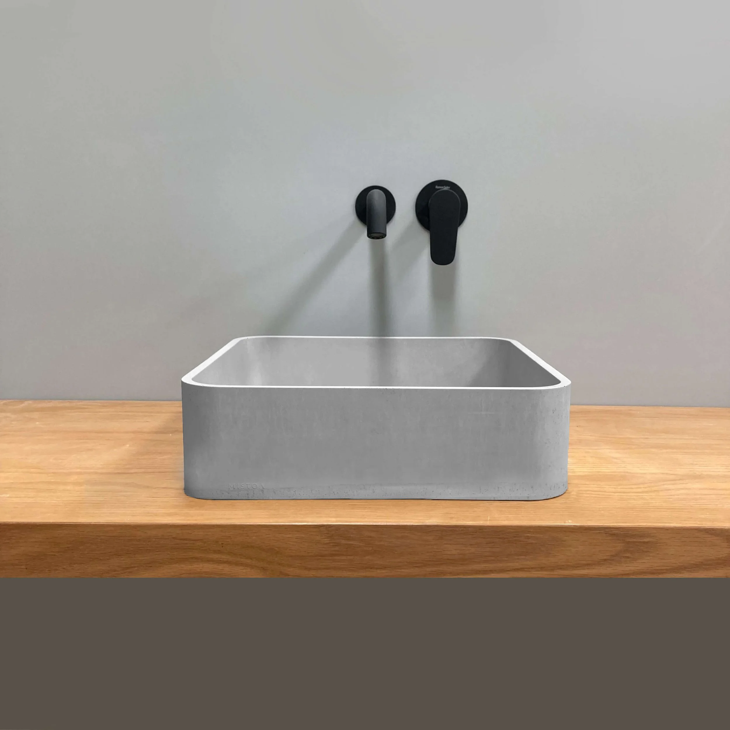 Lavabo Barú gris natural 06062