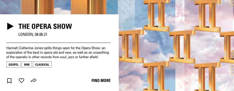 The Opera Show NTS 