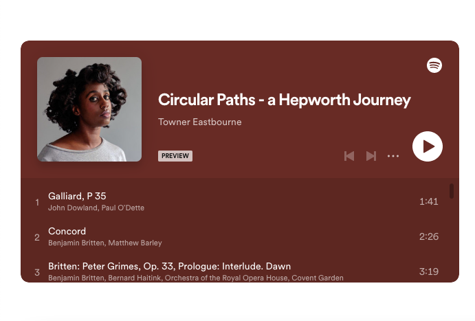 Barbara Hepworth Playlist