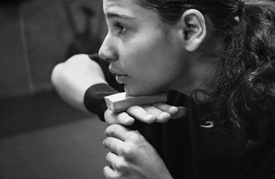 Boxer working the pads with her coach, AOP Photography Awards 2025 finalist image