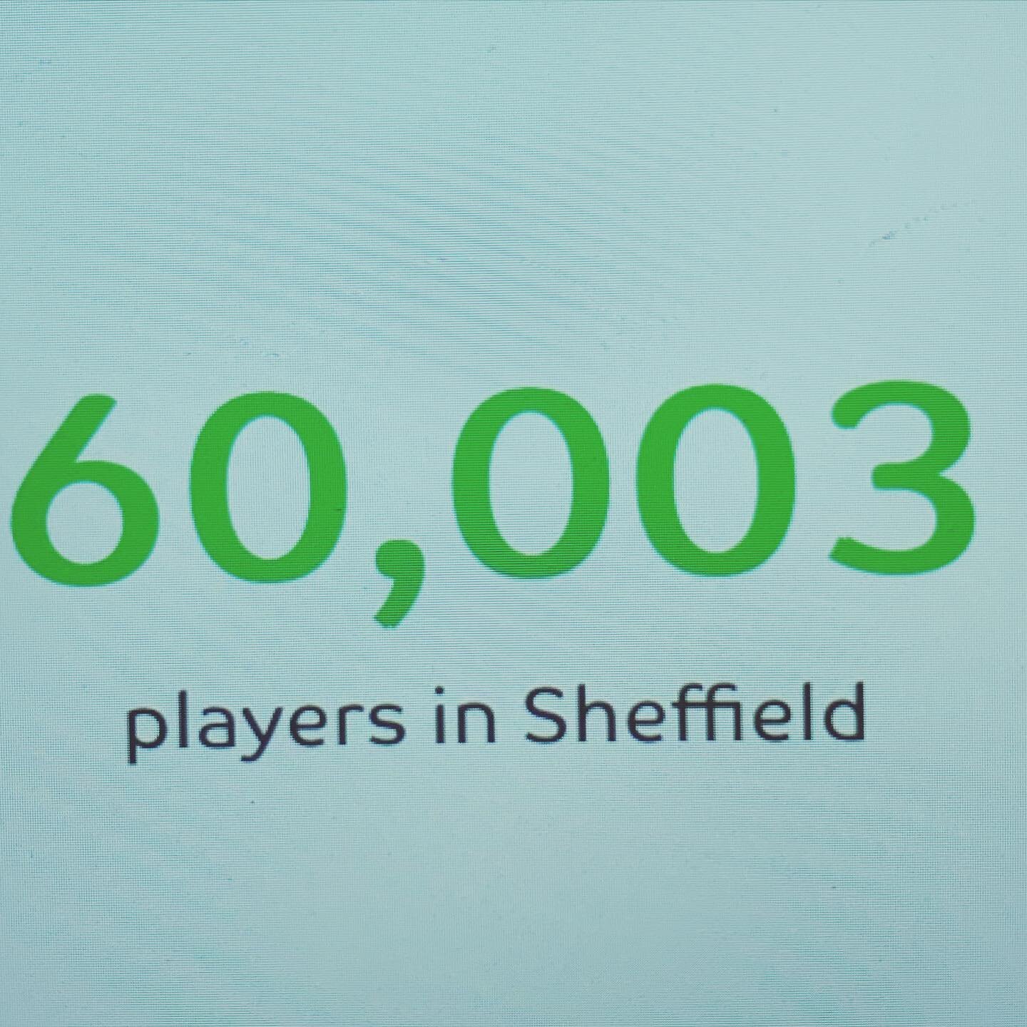 Yes Sheffield! How good does this look!

60,003 @btssheffield participants! 

🥳🥳🥳🥳