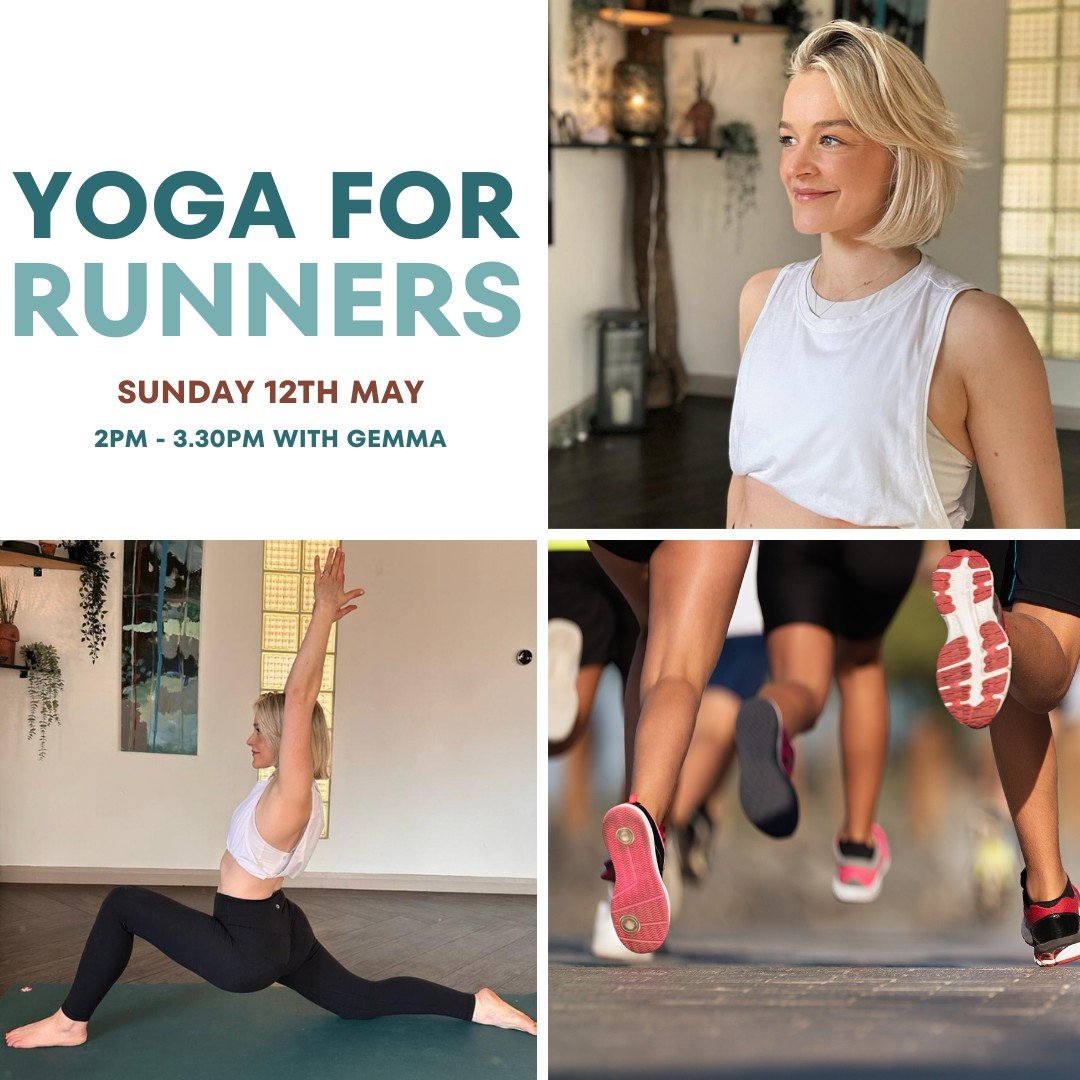 Yoga for Runners is back on Sunday 12th May at 2pm - 3.30pm

This workshop is designed for runners, especially those gearing up for this year's marathon. We'll blend running with yoga, as they complement each other well in improving movement, breath,