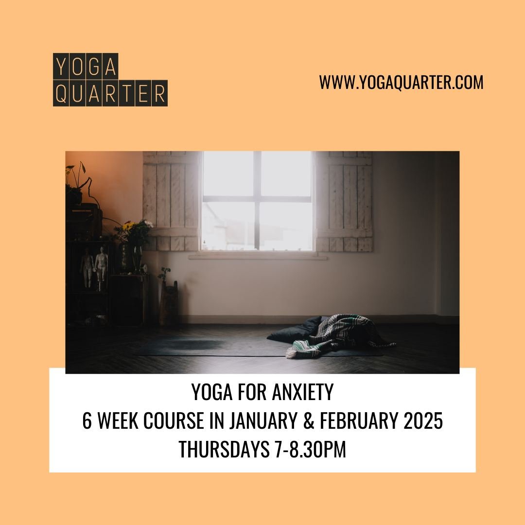 ✨ Yoga for Anxiety Course | 9th, 16th, 23rd and 30th of January &amp; 6th and 13th of February 2025 | 7-8.30pm | led by @shannon_beyouyoga_ and @@peacelife_yoga ✨

Anxiety can feel like unease or even fear. It can be a physical feeling in your stomac