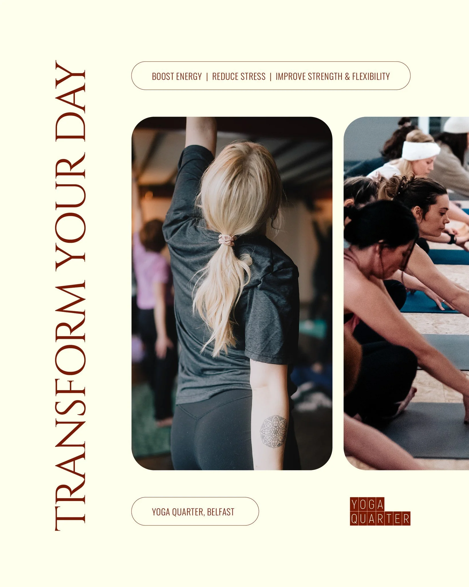 ✨ One hour on the mat can transform your whole day

🔻Boost energy
🔻Reduce stress
🔻Improve strength &amp; flexibility

𝙔𝙤𝙪𝙧 𝙥𝙧𝙖𝙘𝙩𝙞𝙘𝙚, 𝙮𝙤𝙪𝙧 𝙥𝙖𝙘𝙚. Welcome to Yoga Quarter.

https://www.yogaquarter.com/timetable

#YogaQuarter #Boos