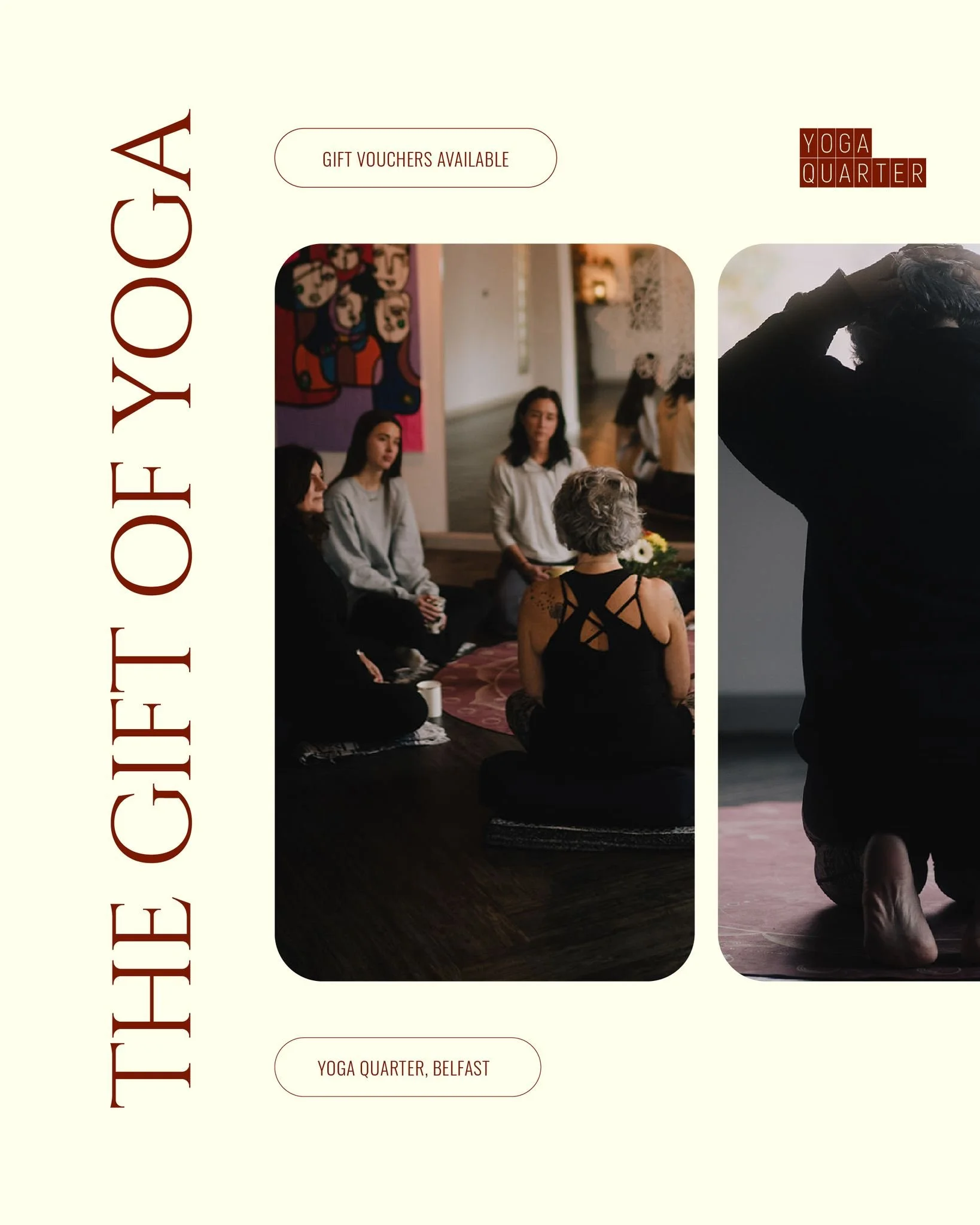 𝗚𝗶𝘃𝗲 𝘁𝗵𝗲 𝗚𝗶𝗳𝘁 𝗼𝗳 𝗬𝗼𝗴𝗮 𝘁𝗵𝗶𝘀 𝗖𝗵𝗿𝗶𝘀𝘁𝗺𝗮𝘀 🎁

Check out all of the fabulous events we have available this Christmas. 🎁 𝗚𝗜𝗙𝗧 𝗩𝗢𝗨𝗖𝗛𝗘𝗥𝗦 𝗔𝗩𝗔𝗜𝗟𝗔𝗕𝗟𝗘.

https://www.yogaquarter.com/christmas

#Christmas #Christm