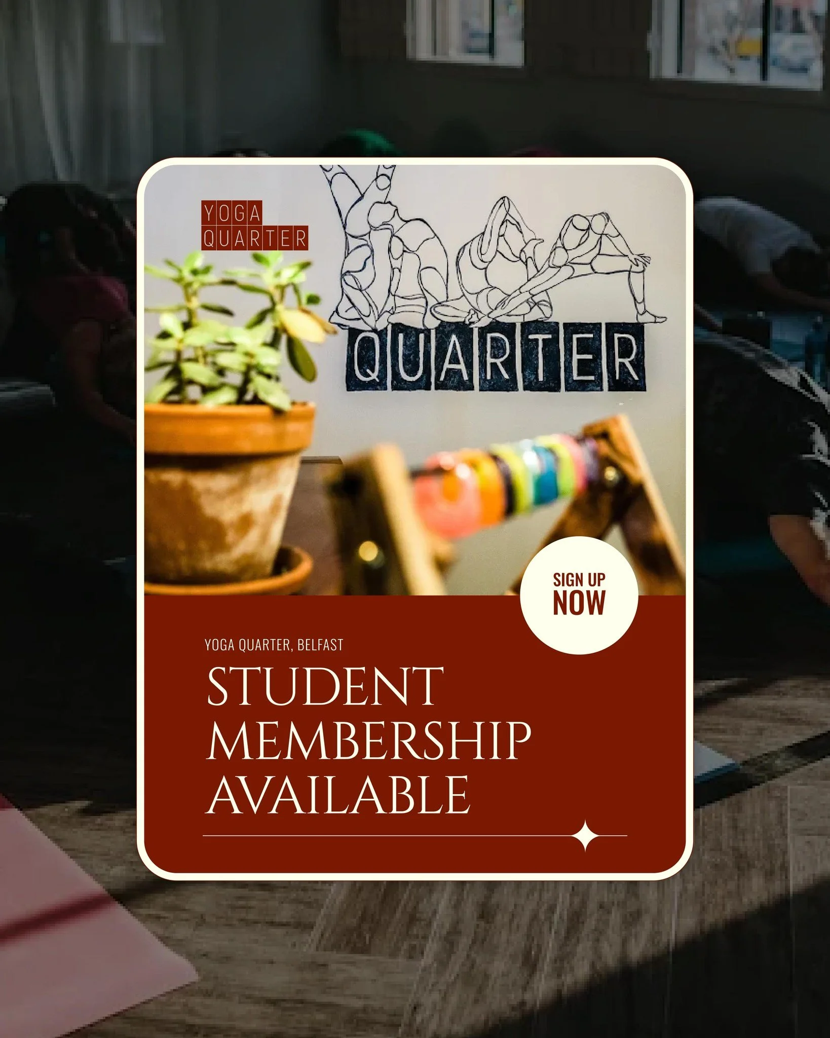 𝗦𝘁𝘂𝗱𝗲𝗻𝘁𝘀, 𝘁𝗵𝗶𝘀 𝗼𝗻𝗲&rsquo;𝘀 𝗳𝗼𝗿 𝘆𝗼𝘂! 🎓🧘

If you&rsquo;re still in education, our Student Membership is made to fit around your life. For 12 months of unlimited access to all regular classes across both studios, you can move, st