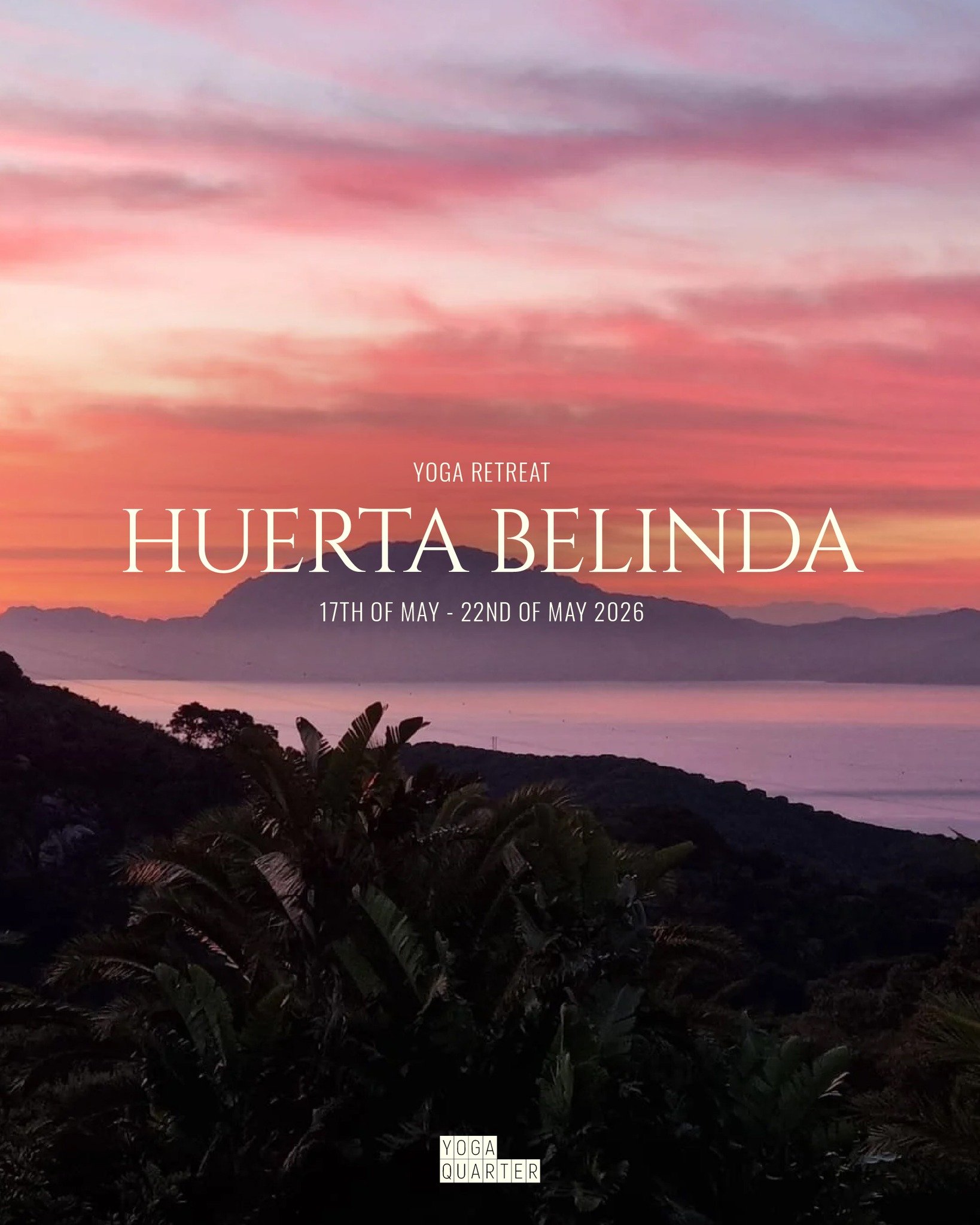 Dreaming of peace, sunshine and soulful community?

Join our Yoga Quarter retreat at Huerta Belinda, Spain for 5 nights of twice daily yoga, nourishing, plant based meals, mindful adventures and warm new friends.

Find your calm, laugh a little, brea