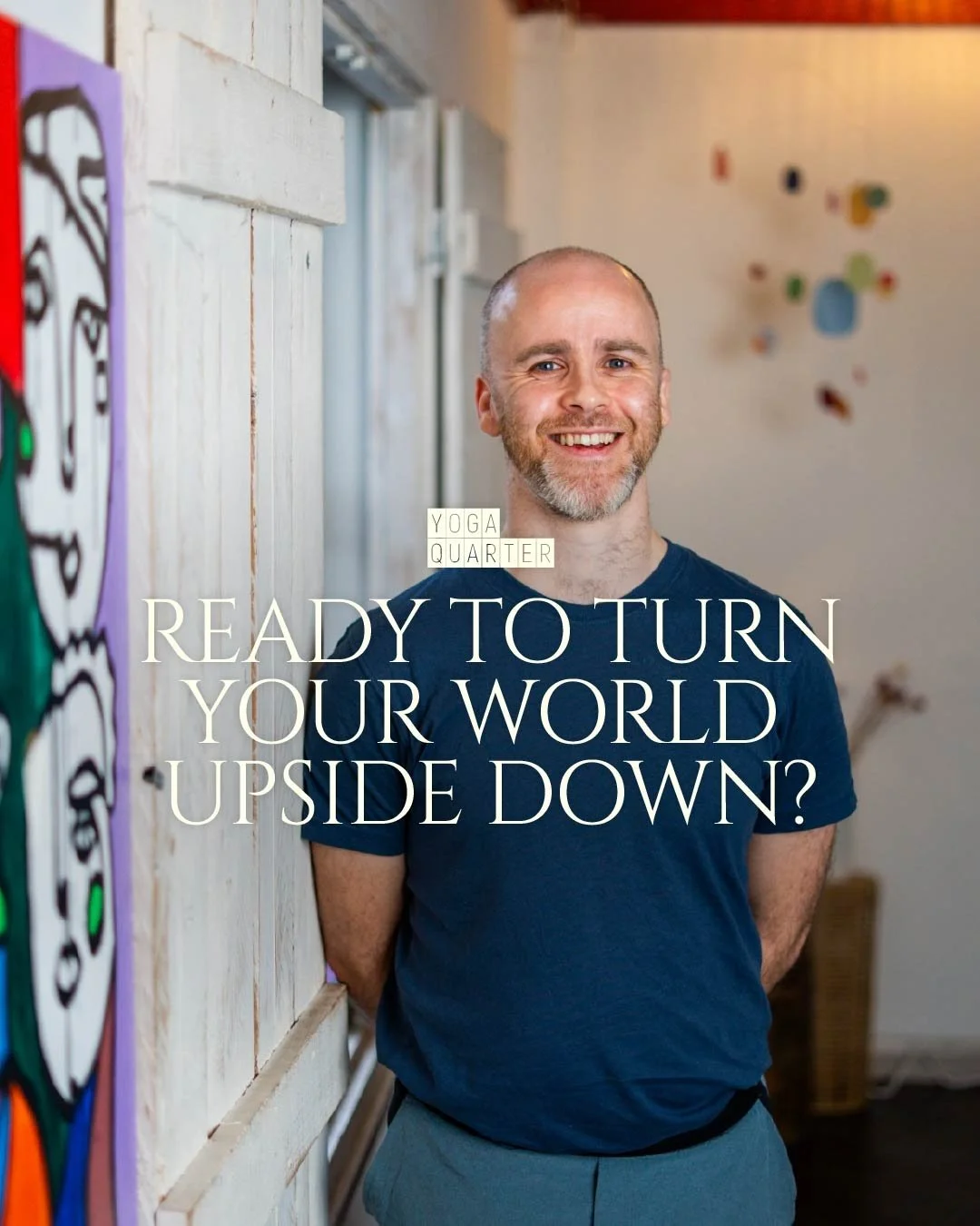Ready to turn your world upside down? 🤸 ♂️

Join Yoga Quarter's very own Paddy for Foundations of Flight, a playful, supportive workshop designed to help you build strength, confidence, and a little bit of courage as you explore Crow and Headstand p