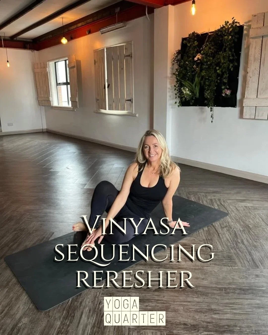 Ready to refresh your flow? 🔥

Join Aoife for a 10 Hour Vinyasa Sequencing Refresher this May, a dynamic weekend designed to reignite your creativity and confidence as a yoga teacher. 

📅 23rd &amp; 24th May 2026
⏰ 1pm - 6pm both days

Expect energ