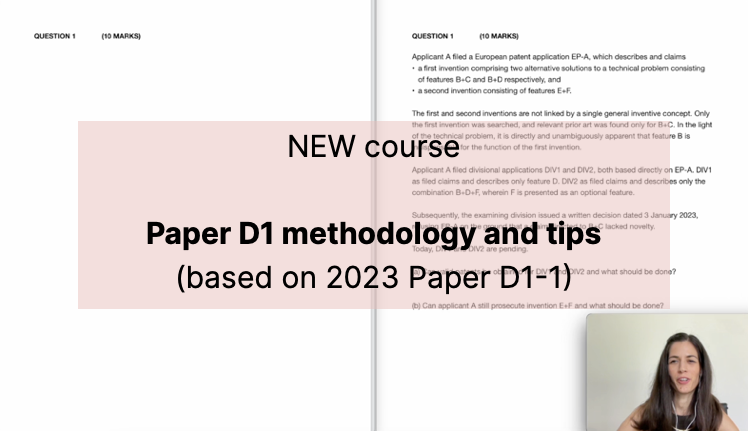 Paper D1 methodology and tips (based on 2023 Paper D1-1)