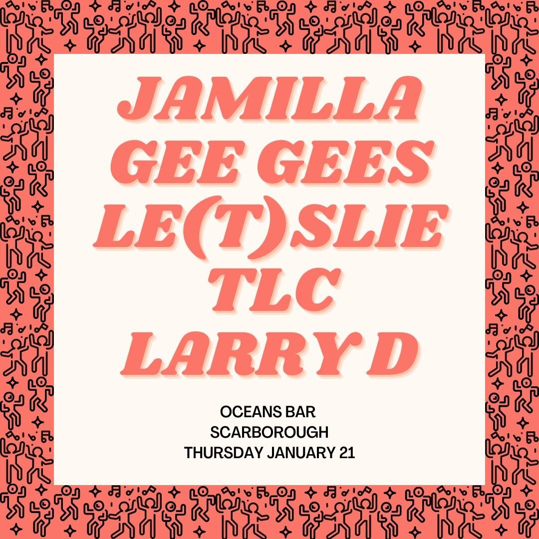 💃Returning to Scarborough with a fortnight of Thursday Parties💃

Expect a lively dance floor kicking to the sounds of big funky disco and classic party house!

Headlined by incredible local talent Jamilla, stepping away from live performance hittin