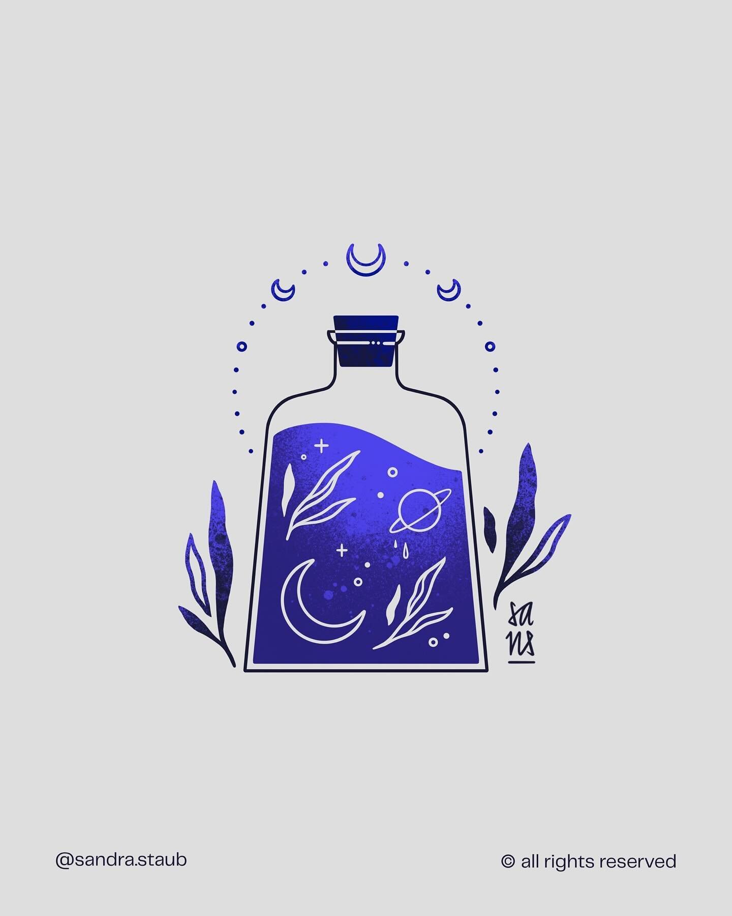 My little contribution to Magic Moon Week ✨🌙

The prompt was Lunar Medicine and I felt like doing something that could be a tattoo, since I am currently working on expanding my collection of temporary tattoos over at @inkbox

👉 Which version do you