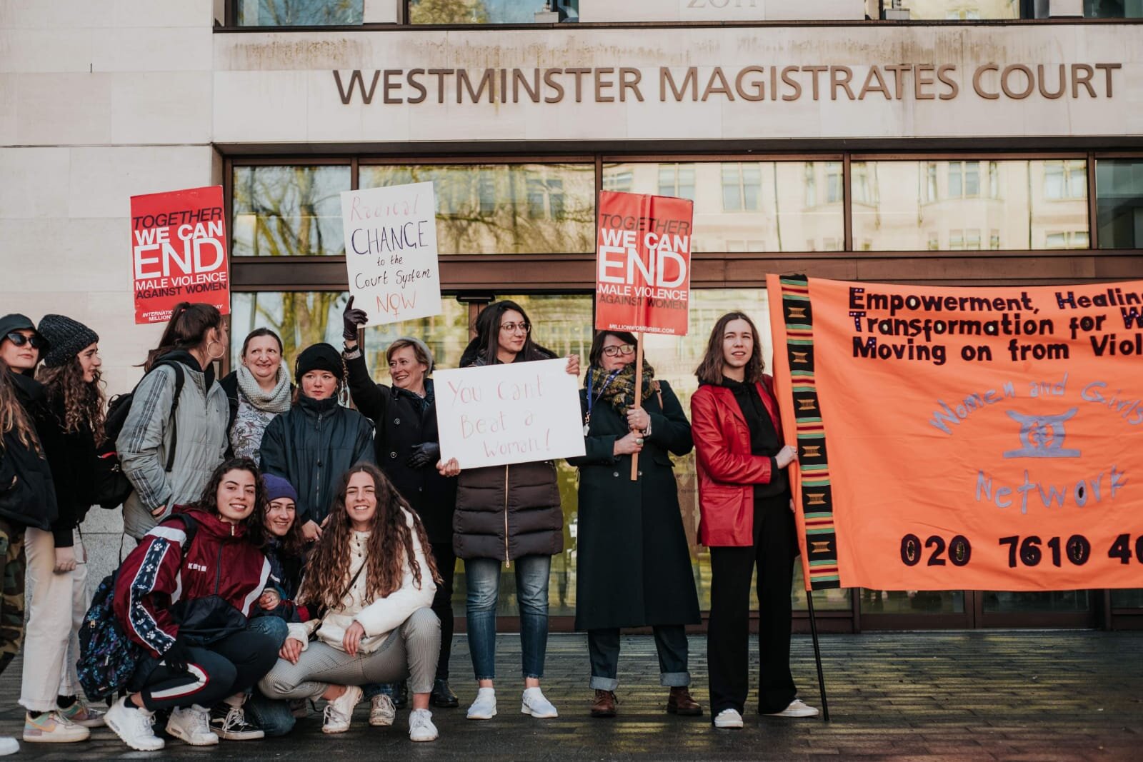 12th March 2020 - #SilencedByJustice demonstration / Mujer 2020