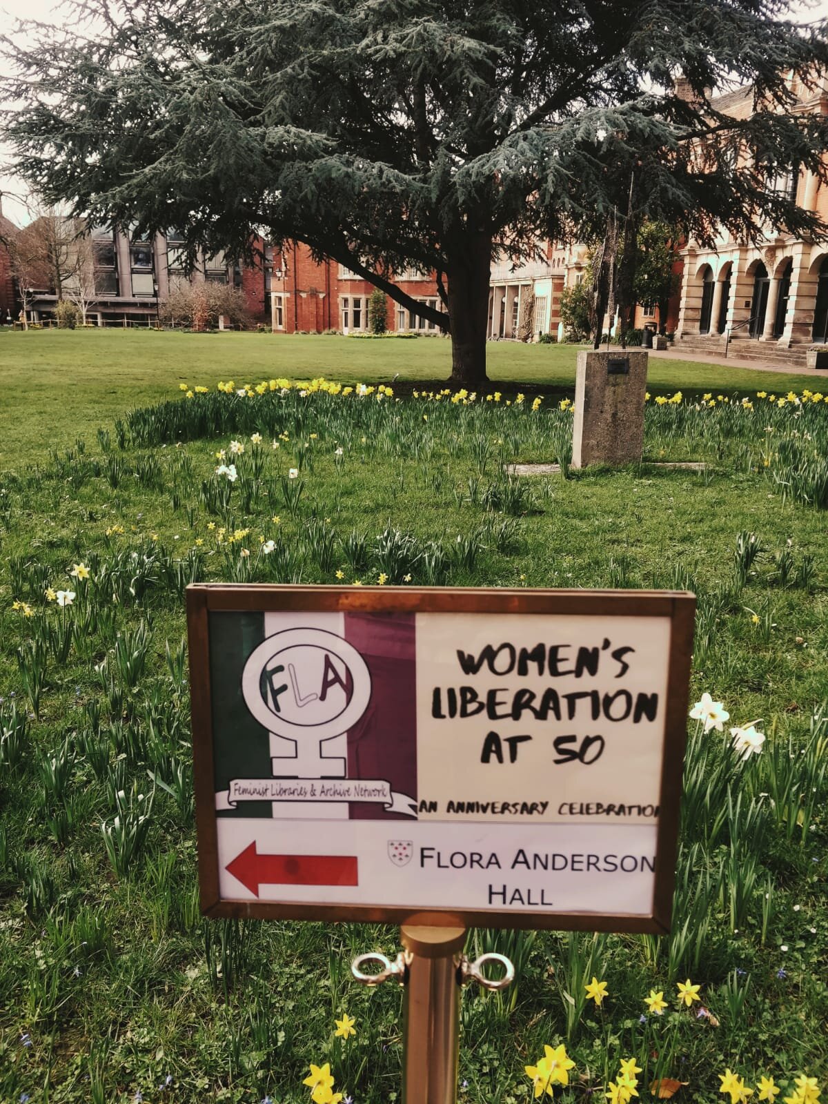 1st March 2020 - 50 Years of Women's Liberation: Exhibition and Special Meeting of FLA