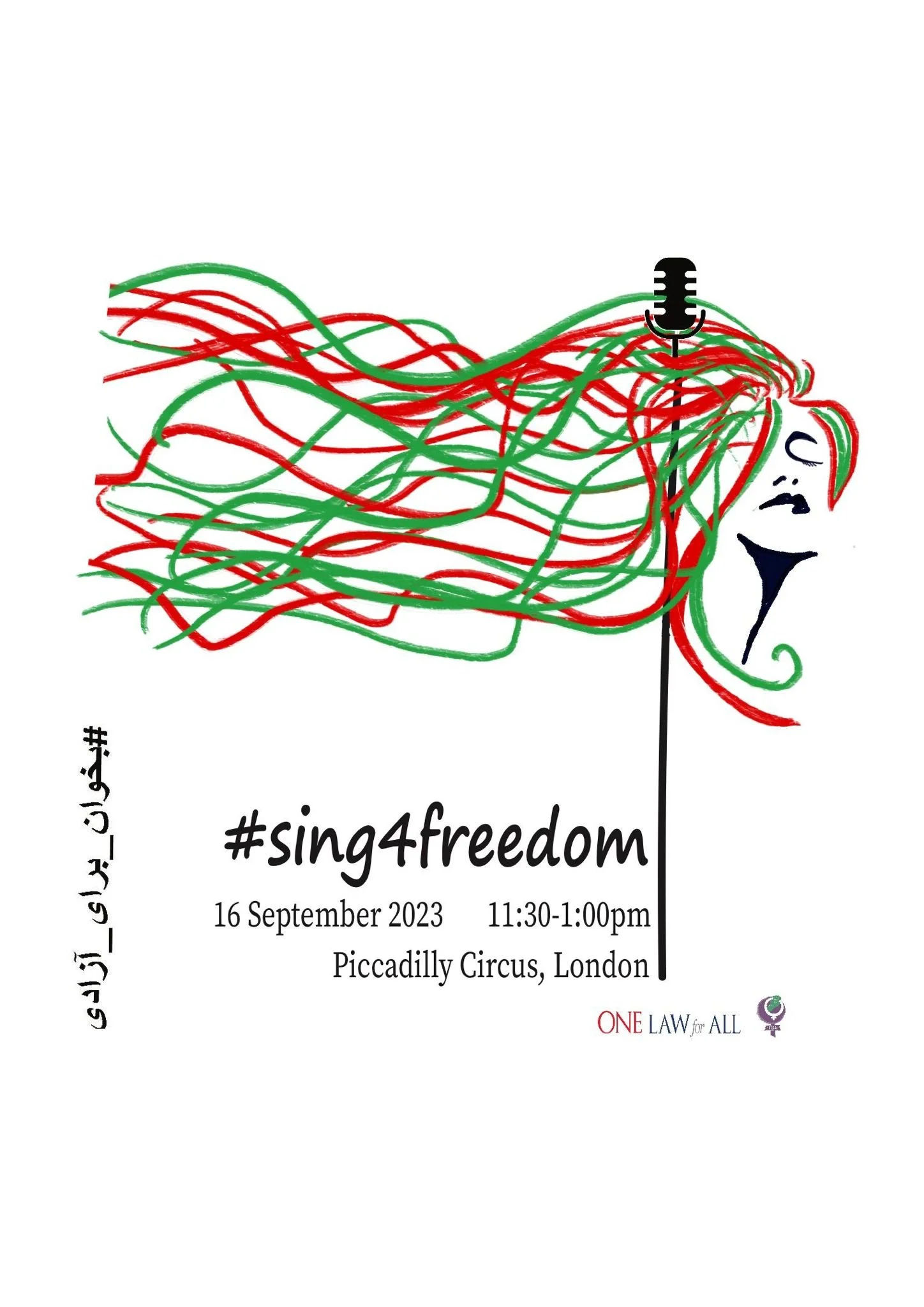Join us and #Sing4Freedom