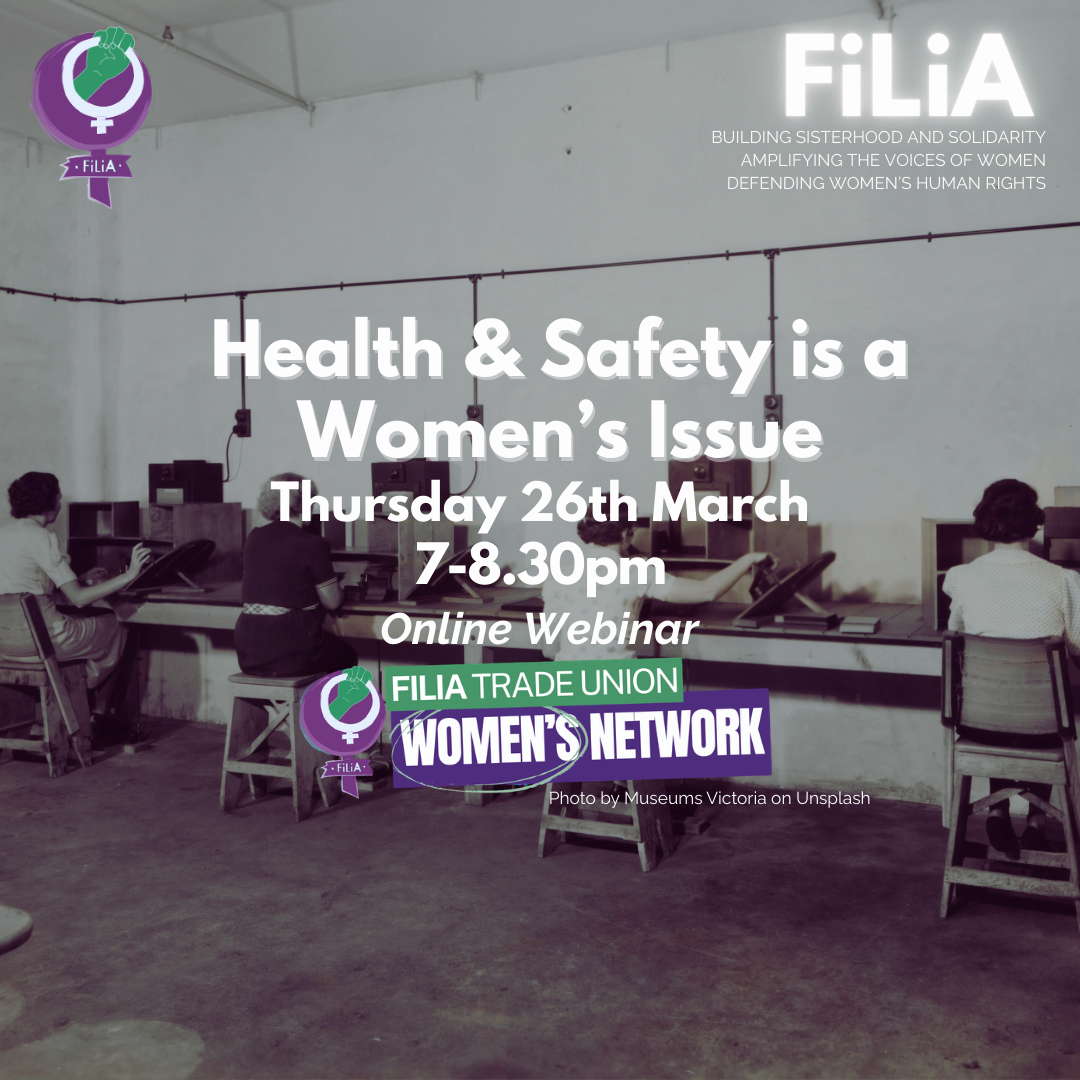 Online Event: Health + Safety is a Women’s Issue!