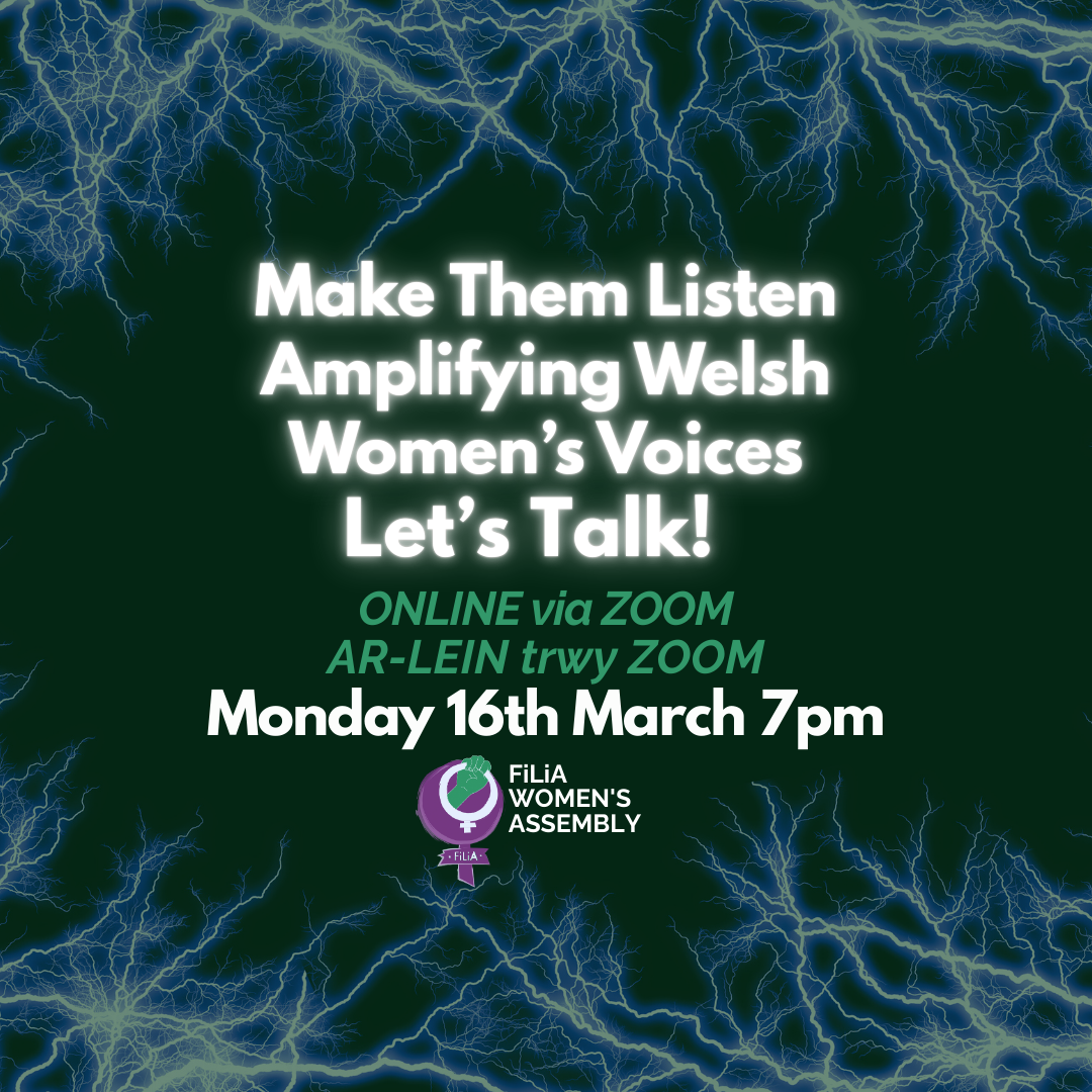 March Make Them Listen - Amplifying Welsh Women's Voices