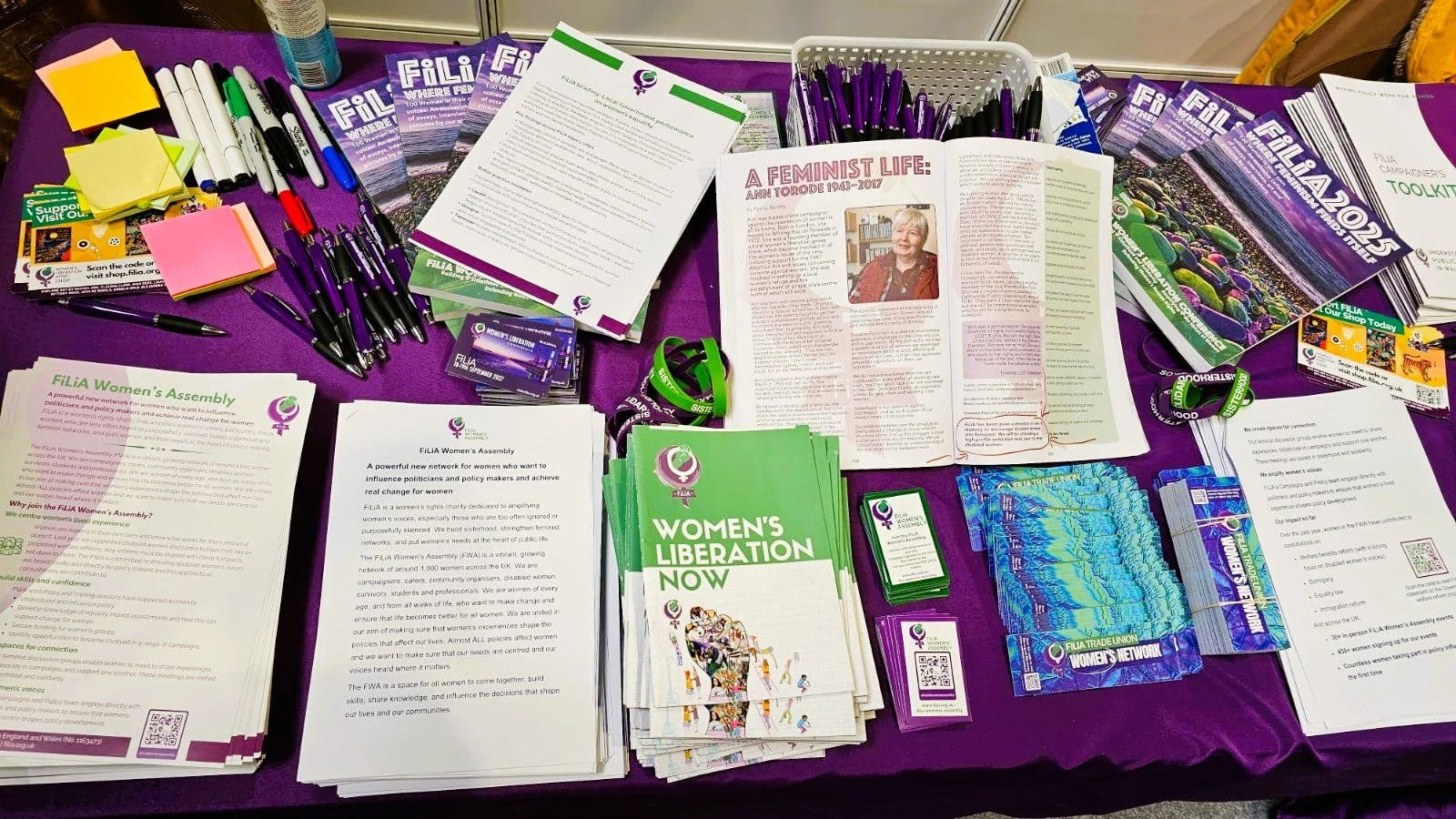 The FiLiA stall at Naidex