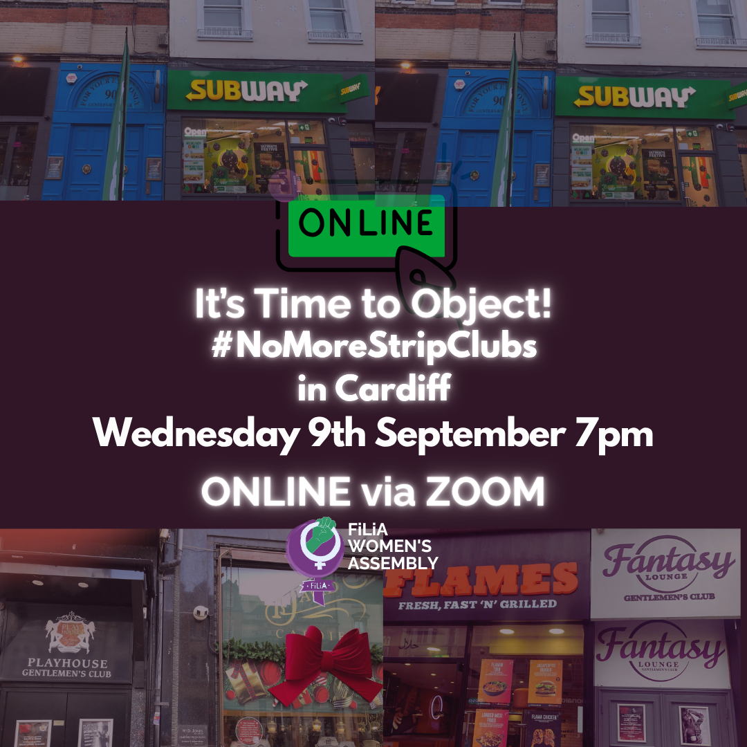 It's Time to Object – No More Strip Clubs Cardiff Workshop 2
