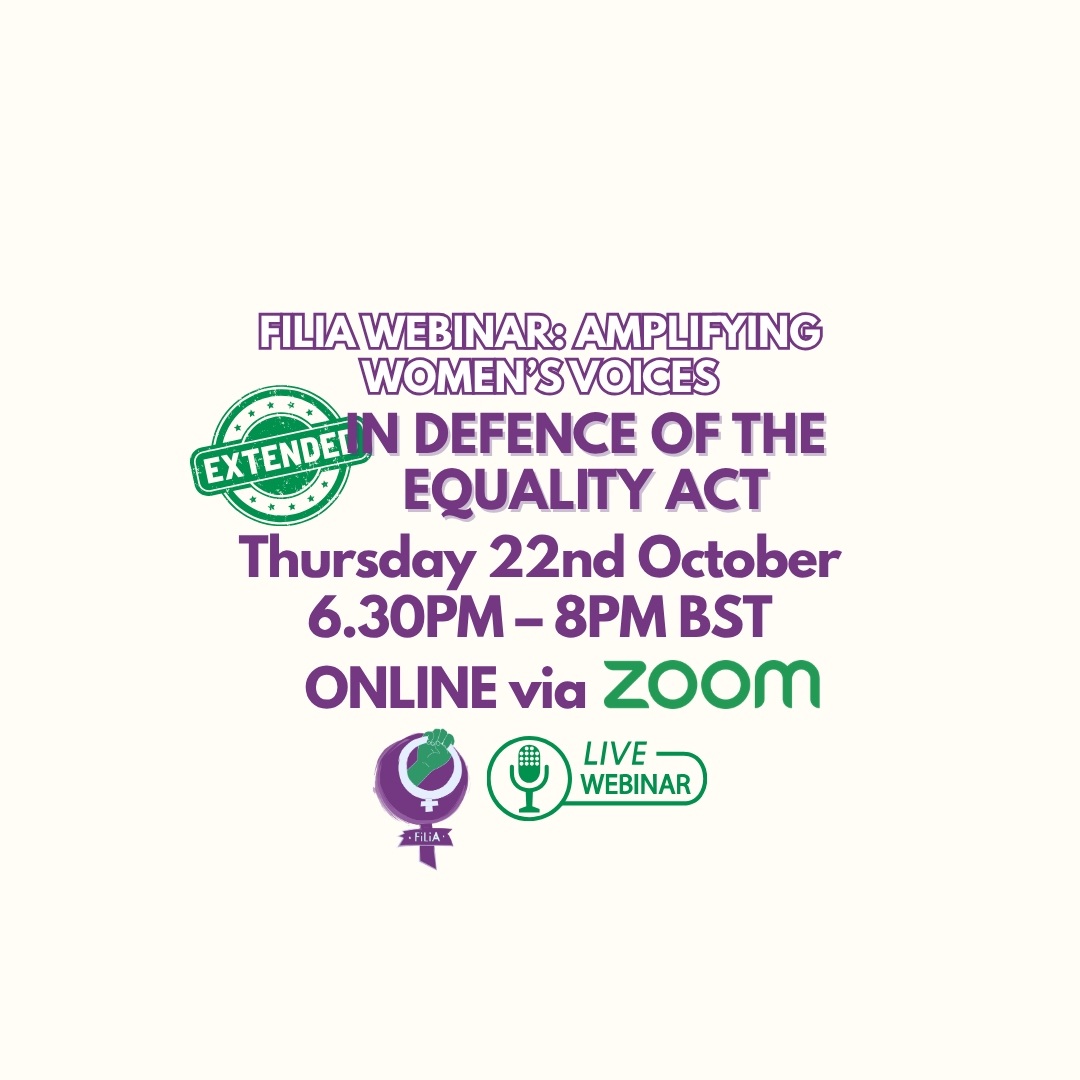 FiLiA Webinar: In Defence of the Equality Act