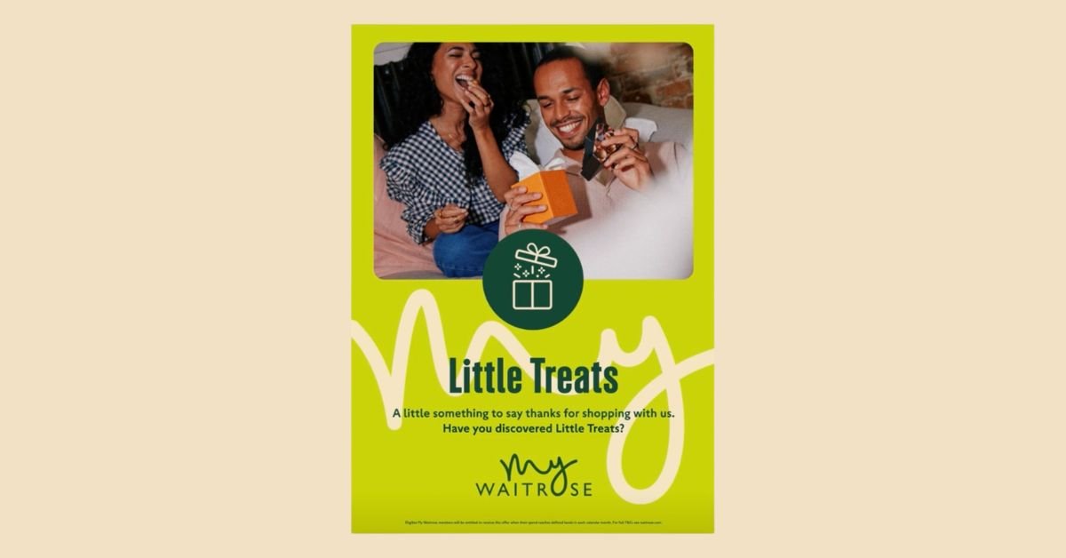 MY WAITROSE - LITTLE TREATS PROPOSITION
