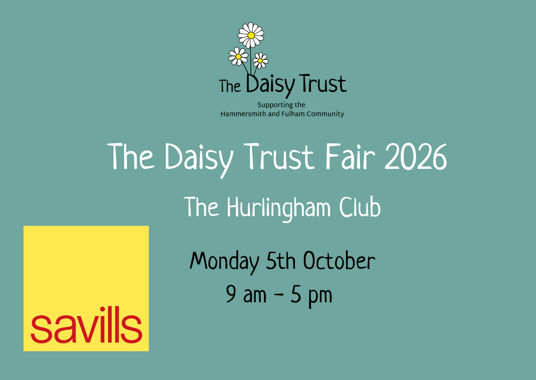 The Daisy Trust Fair 2026