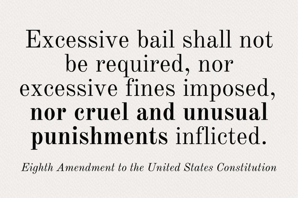 Eighth Amendment to the United States Constitution