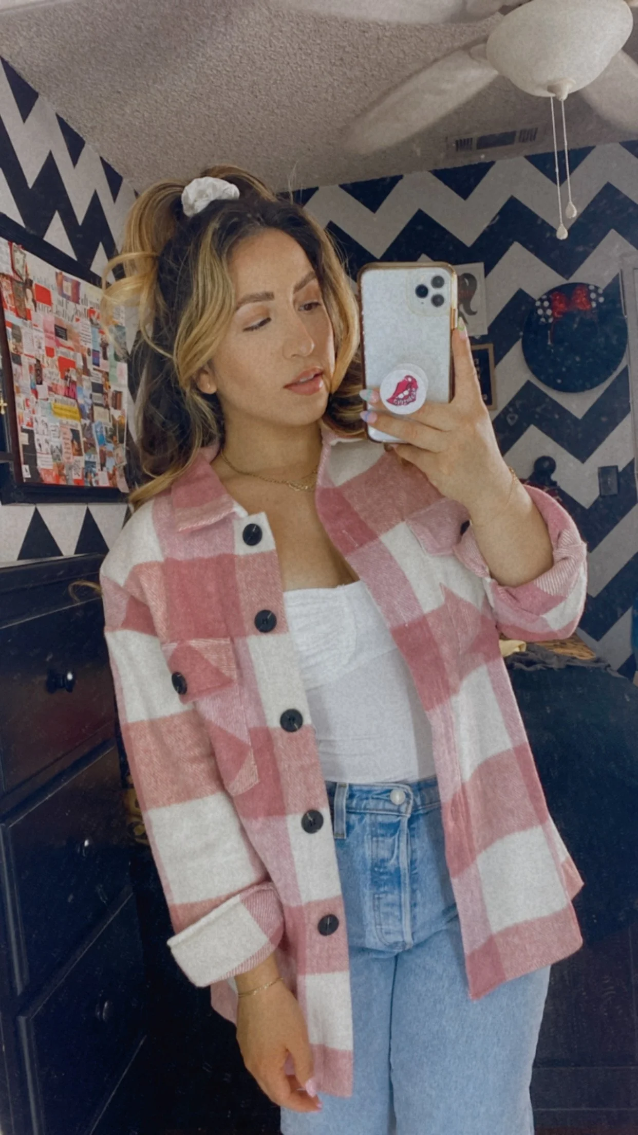 Pretty in Pink Flannel