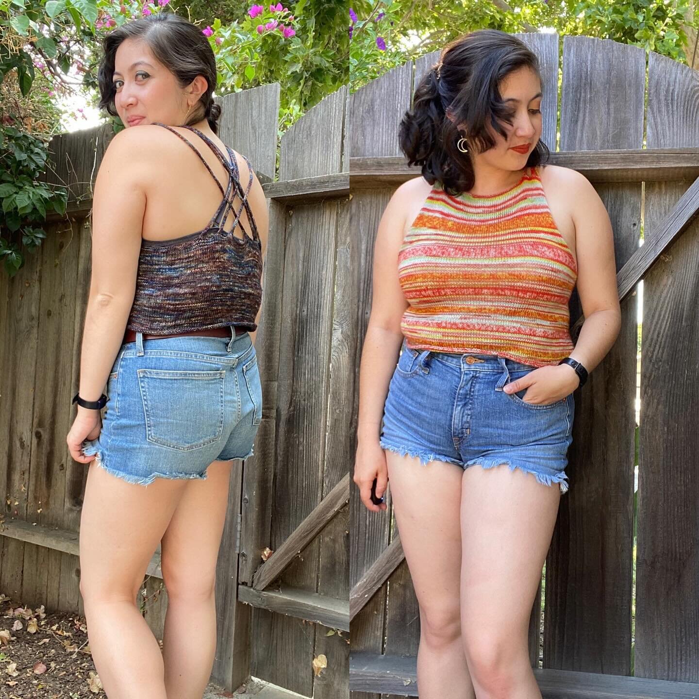 Day 22: Made More Than Once
#AFreshStartMakingChallenge2024 

It&rsquo;s not often I make a garment more than once but I made two #WovenStrapsTank by @elisemade during the testing period. It&rsquo;s a flattering tank and it&rsquo;s fun seeing the str