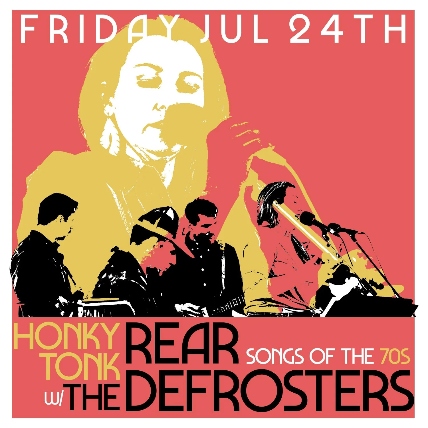 The Rear Defrosters: Honkytonk of the 70s! 