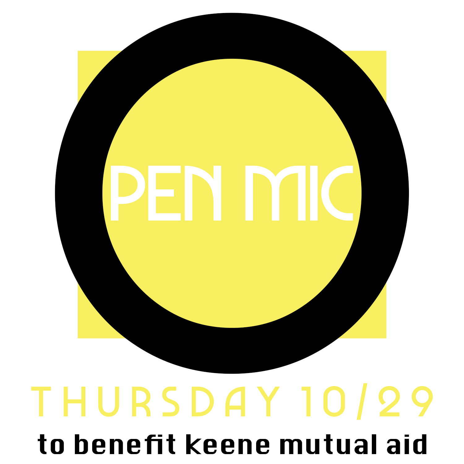 Mutual Aid Open Mic