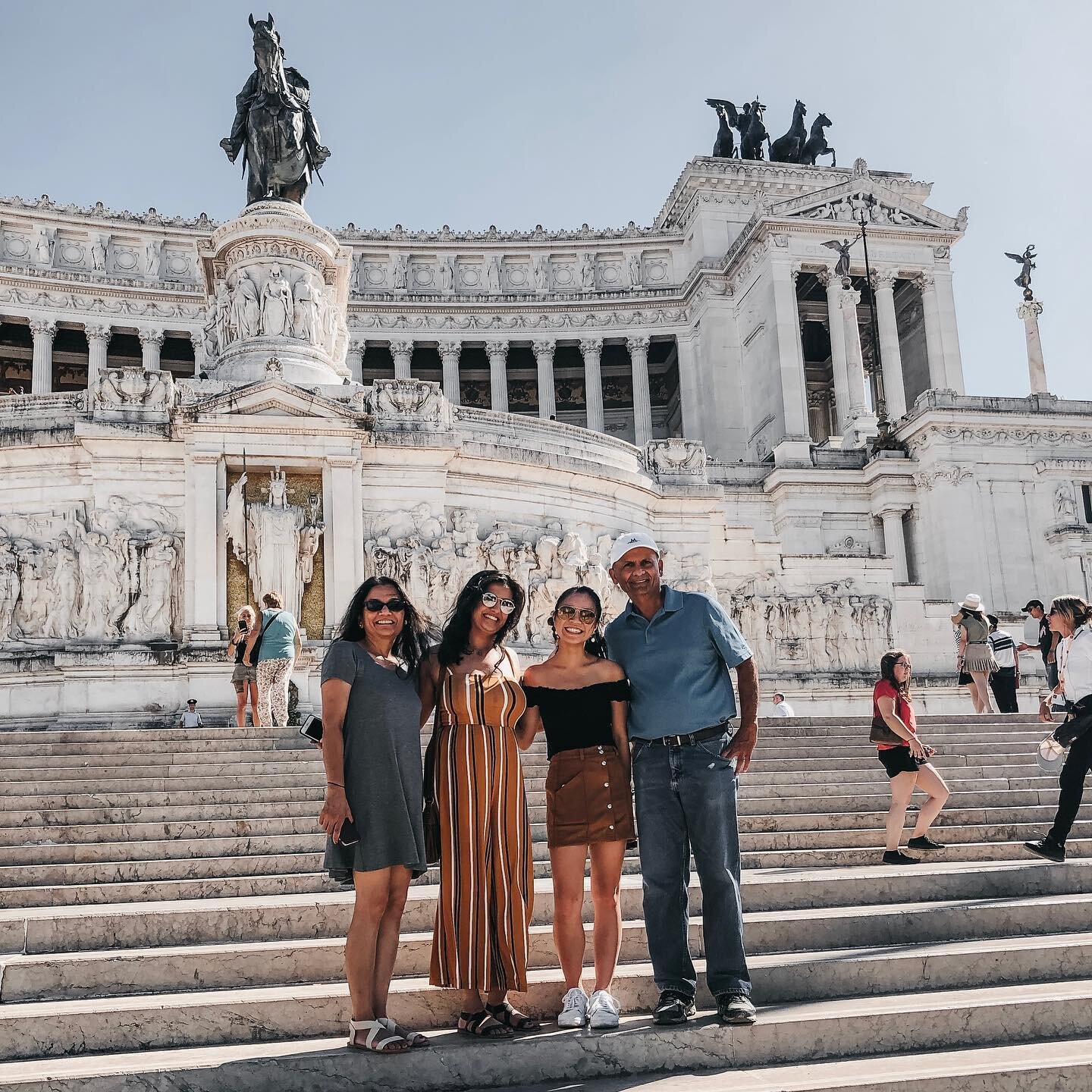 the &ldquo;wedding cake&rdquo; building! throwback when I met up with my friend in Italy when she was traveling with her parents 🤧