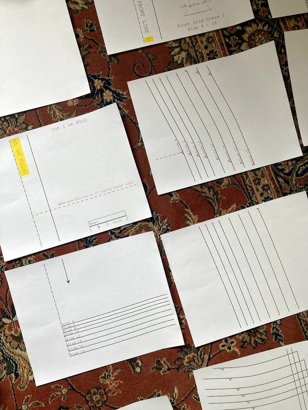 My First Time Using A Printable Sewing Pattern