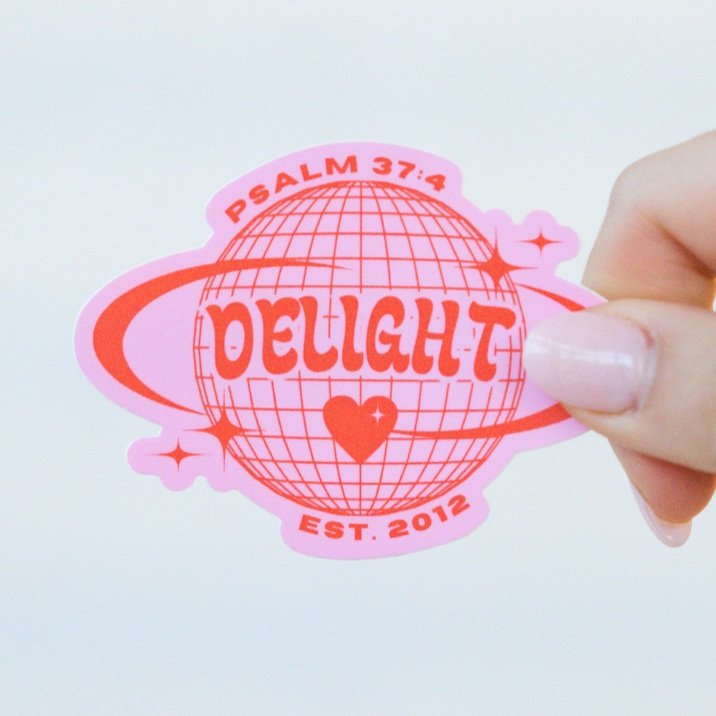 Psalm 37:4 Sticker
