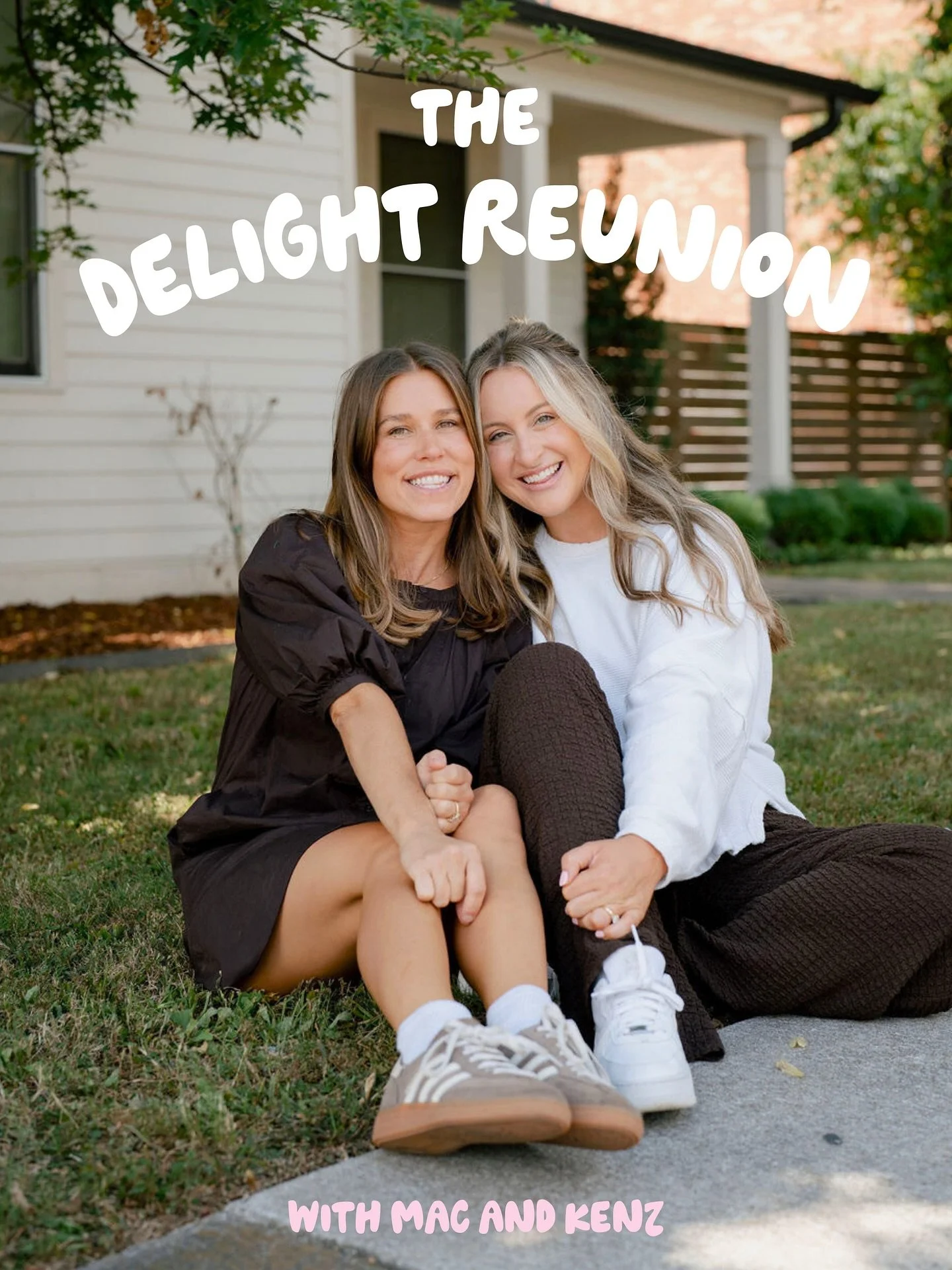 Something special is happening and ALL DELIGHT ALUMNI are invited!! 🎉💛

On October 12th from 7&ndash;8 PM CST, we&rsquo;re hosting the very first Delight Reunion with your favorite co-founders, Mac + Kenz! ✨

This one-night-only Zoom event is for e