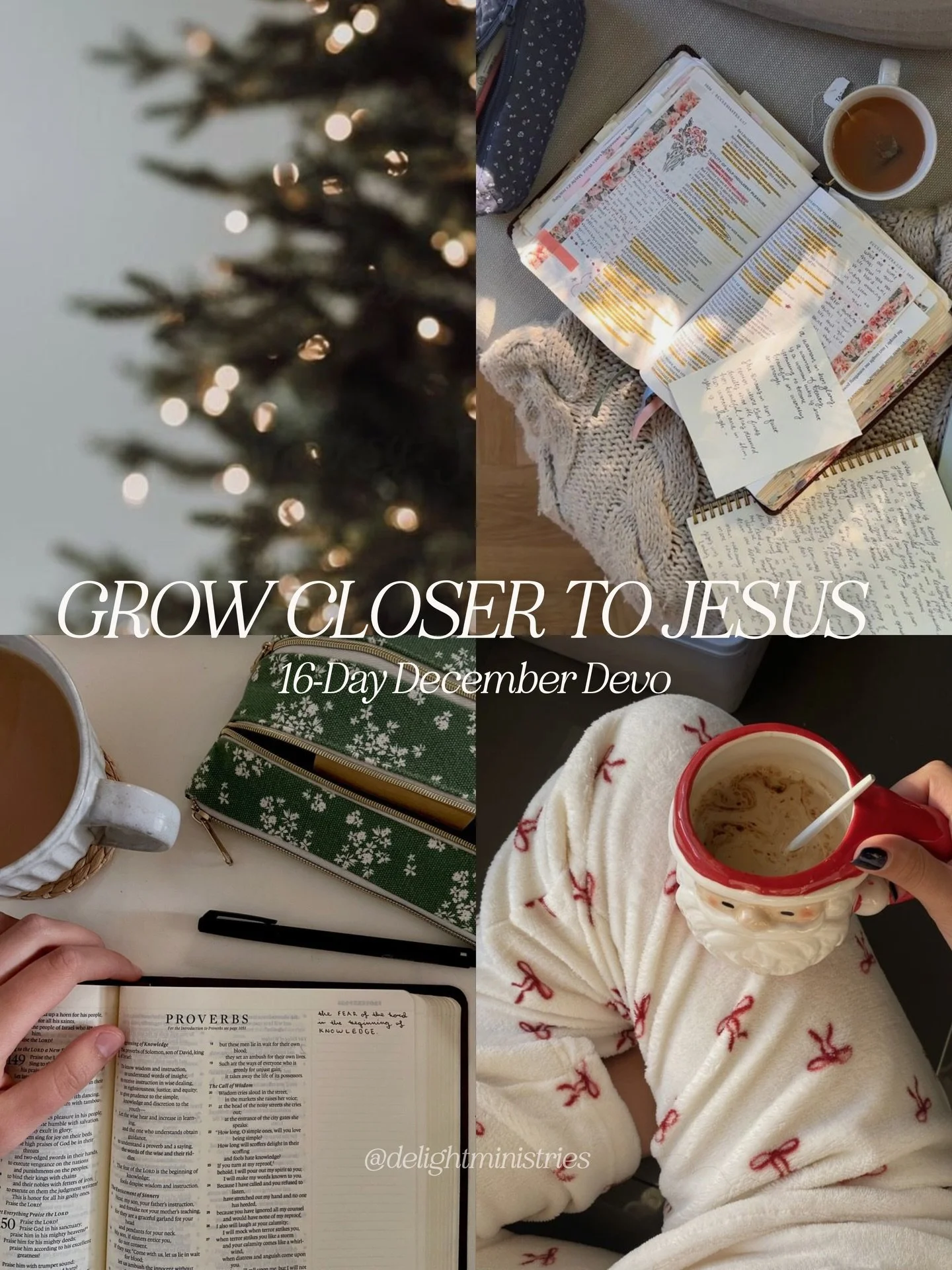 IT&rsquo;S HERE!!! Our 2025 Christmas Break Devo! 🎄❤️

If you want to get in the Word and grow closer to Jesus over Christmas break, we have a 16-day devotional that will walk you verse by verse through the first two chapters of the Gospel of Luke a