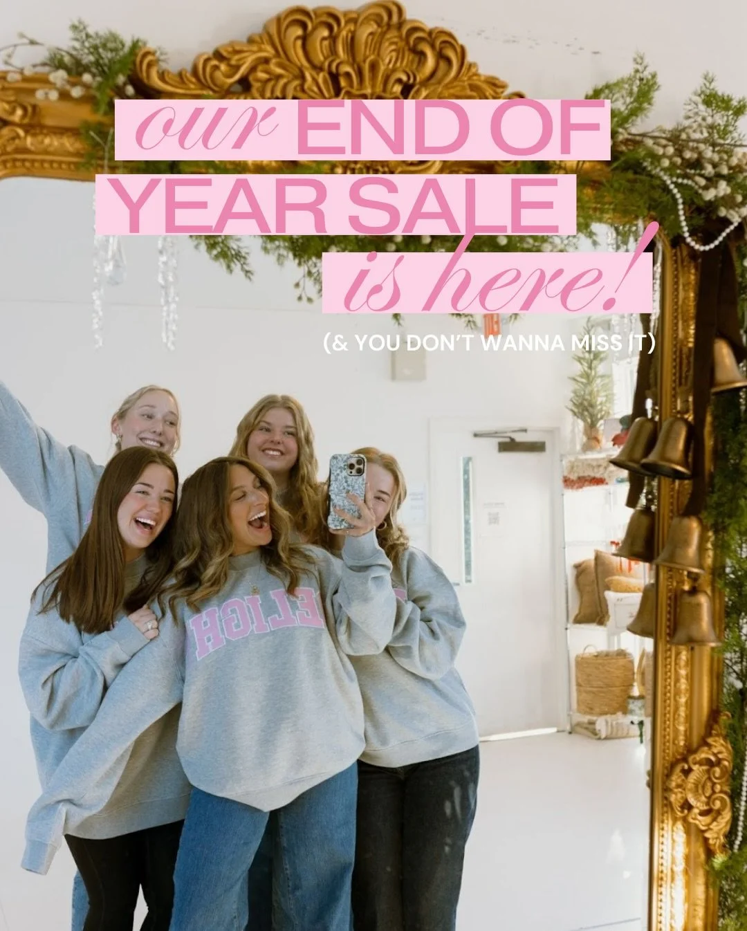 Did you miss out on our Black Friday sale... well your&rsquo;e in LUCK! We have ONE MORE SALE going on for the end of this year from Dec 10-11th! ✨

Grab your discounted mockneck, tees, sweatshirts, AND studies while supplies last (and they are going