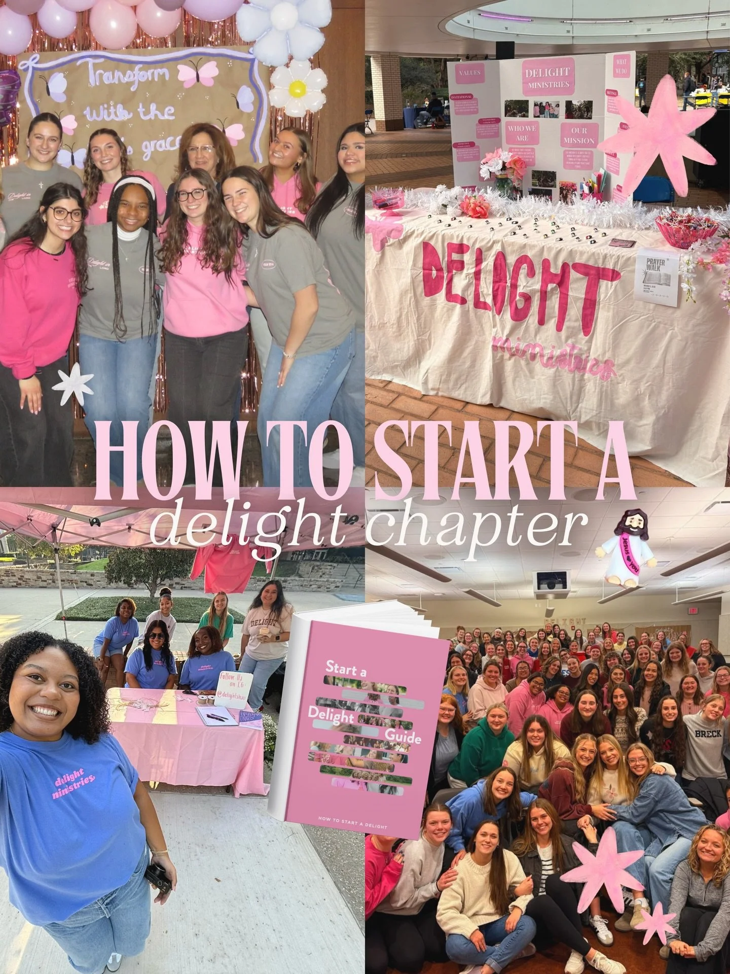 for the girl who doesn&rsquo;t have a Delight chapter on her campus&hellip;💌🌟💓✨

YOU CAN DO IT!!

so many of our chapters have grown to hundreds of girls because one college woman stepped out and just started!! 

Katie is our Chapter Developer and