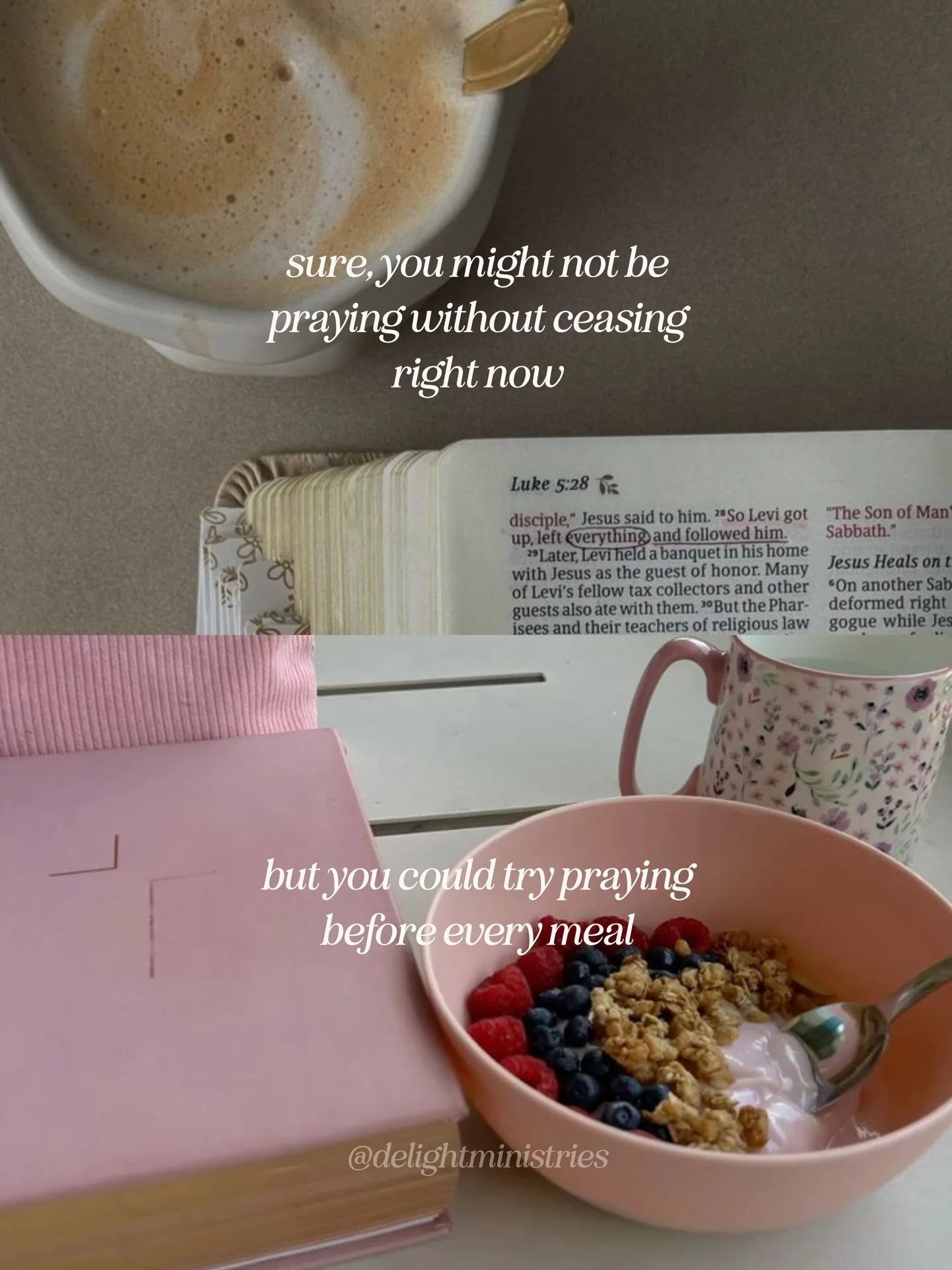 God can do so much with so little and starting simple is a small step toward growing deeper with the Lord every single day. don&rsquo;t discredit yourself before you&rsquo;ve had the chance to go deeper with Jesus 🤍✨

&ldquo;For truly, I say to you,