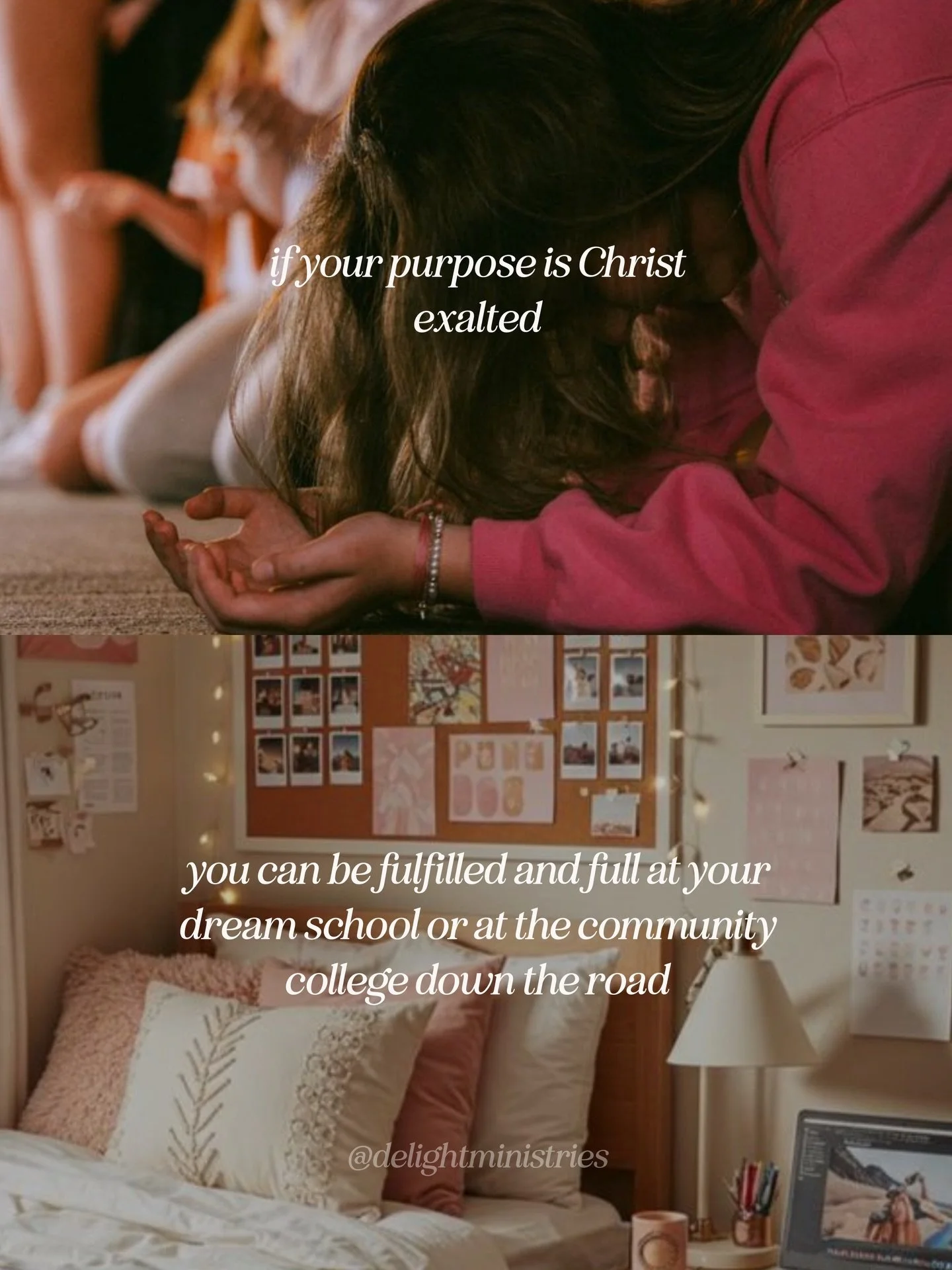 wherever you are in this season, whether that&rsquo;s at the gym, in your classroom, or in your dorm room, God can move. you just have to open your hands and say &ldquo;God use me to exalt Your name today.&rdquo;

Paul, for example, was in prison and