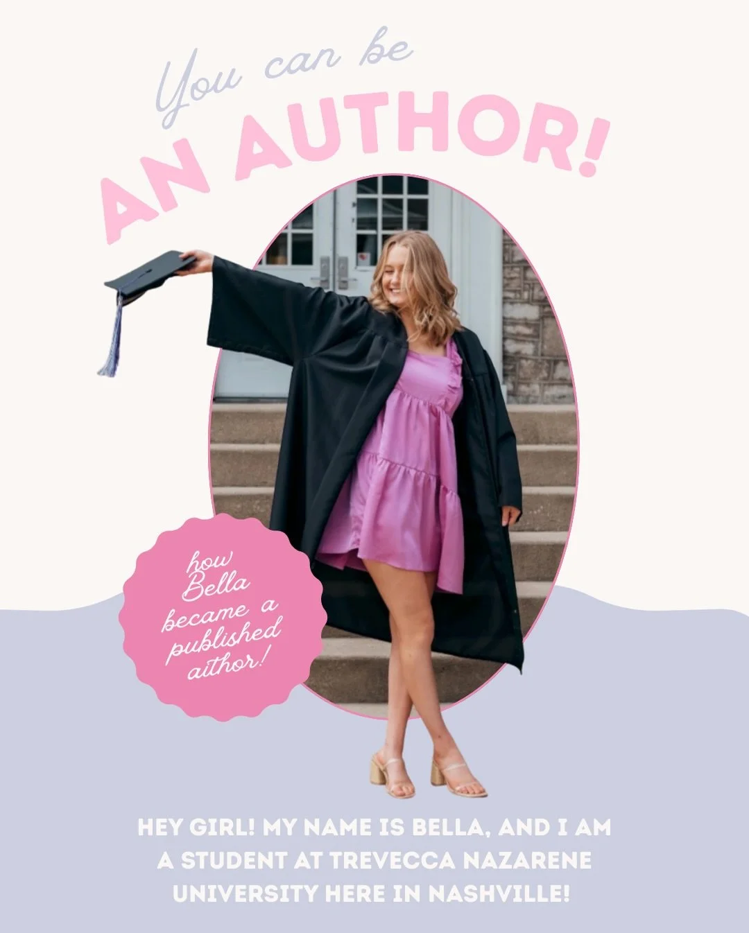 YOU can be an author! 📖👀 we&rsquo;re inviting you to become a published author by submitting a devotional for Daily Delight: a 365 day devotional, written by college women, for college women!! 

above is Bella&rsquo;s testimony, where she shares wh