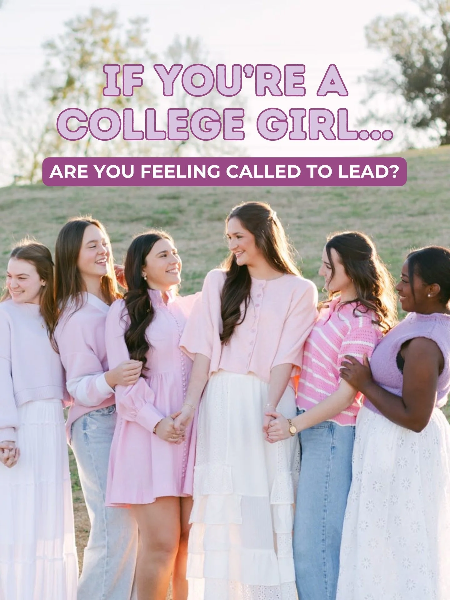 If you&rsquo;ve felt even the smallest nudge toward leadership&hellip;

JOIN US on zoom March 12th 7:30 PM CST with other college girls who are feeling that same nudge! 🙌🏽 We&rsquo;ll cover&hellip;

✨ What leadership in college actually looks like
