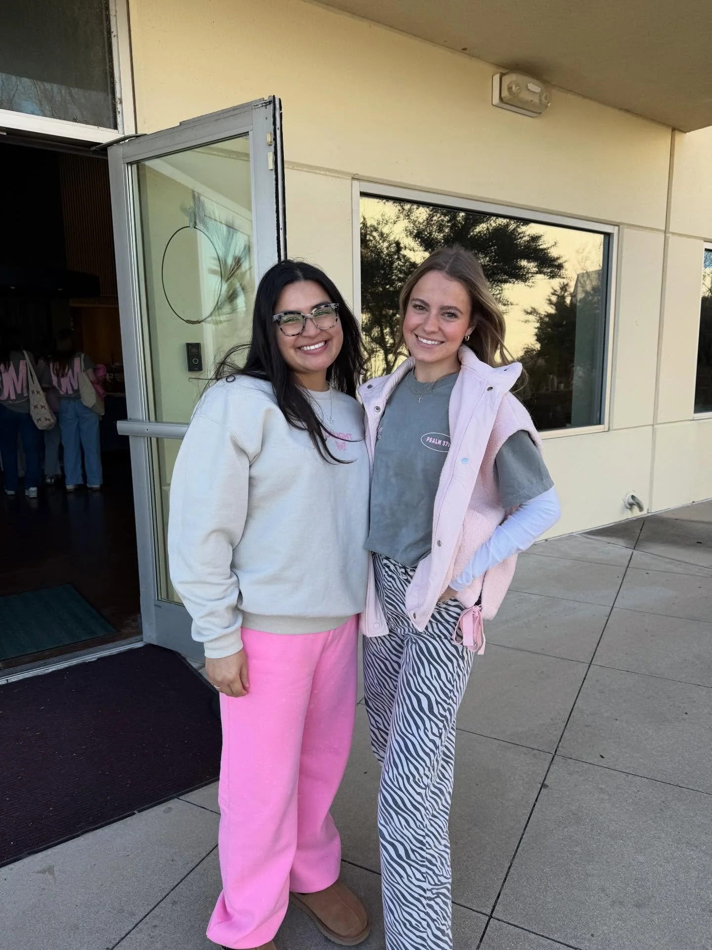our Delight girls ROCKING the new Delight merch 🩷 comment SHOP to purchase the initials tee or the butterfly crew! ✨