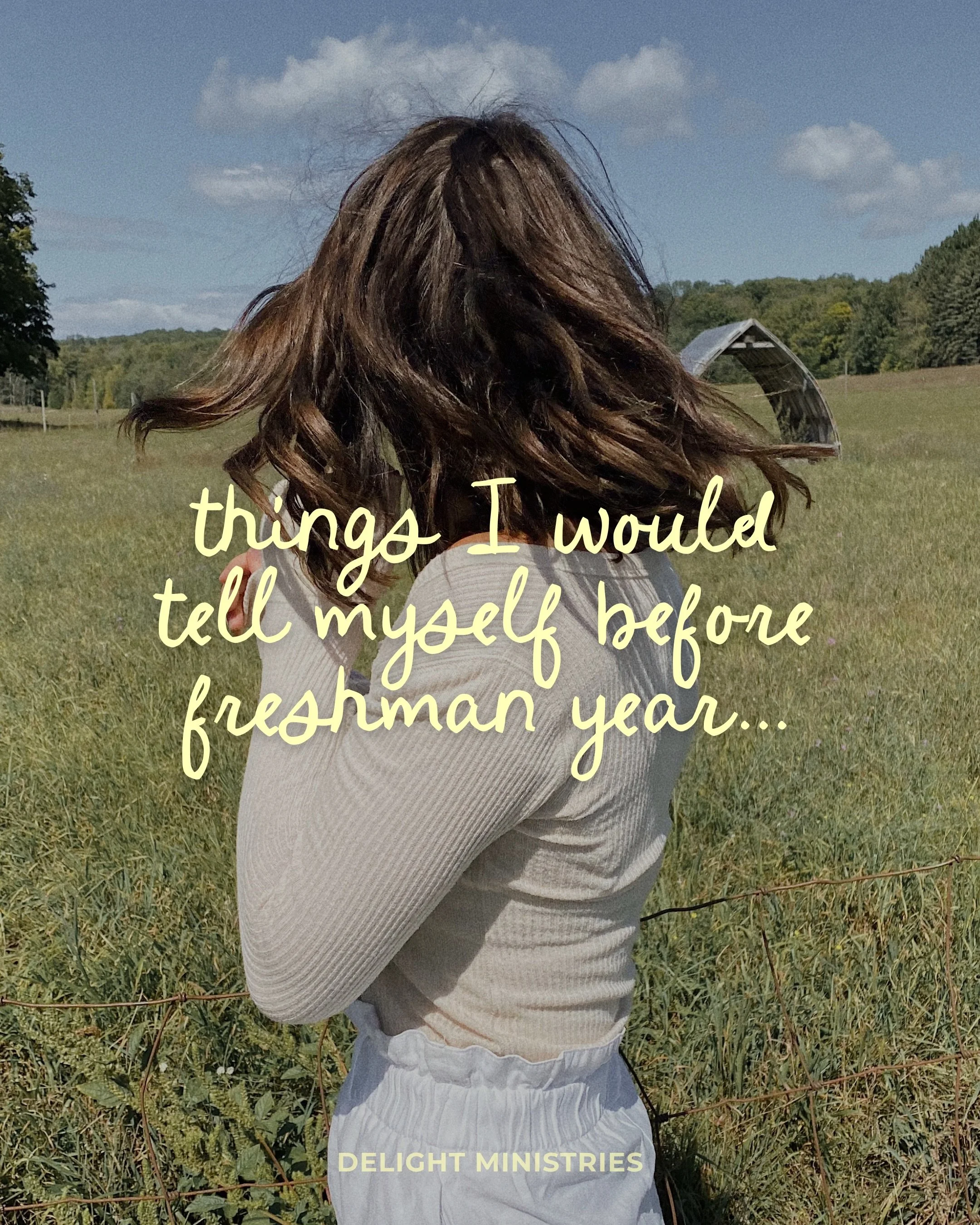 where are our incoming college freshman at?? 🫶🏽

we know this next season can hold so many unknowns... but take heart because you are held by the One who knows it all. 🩷

you don&rsquo;t have to go through college alone. lean into your school&rsqu