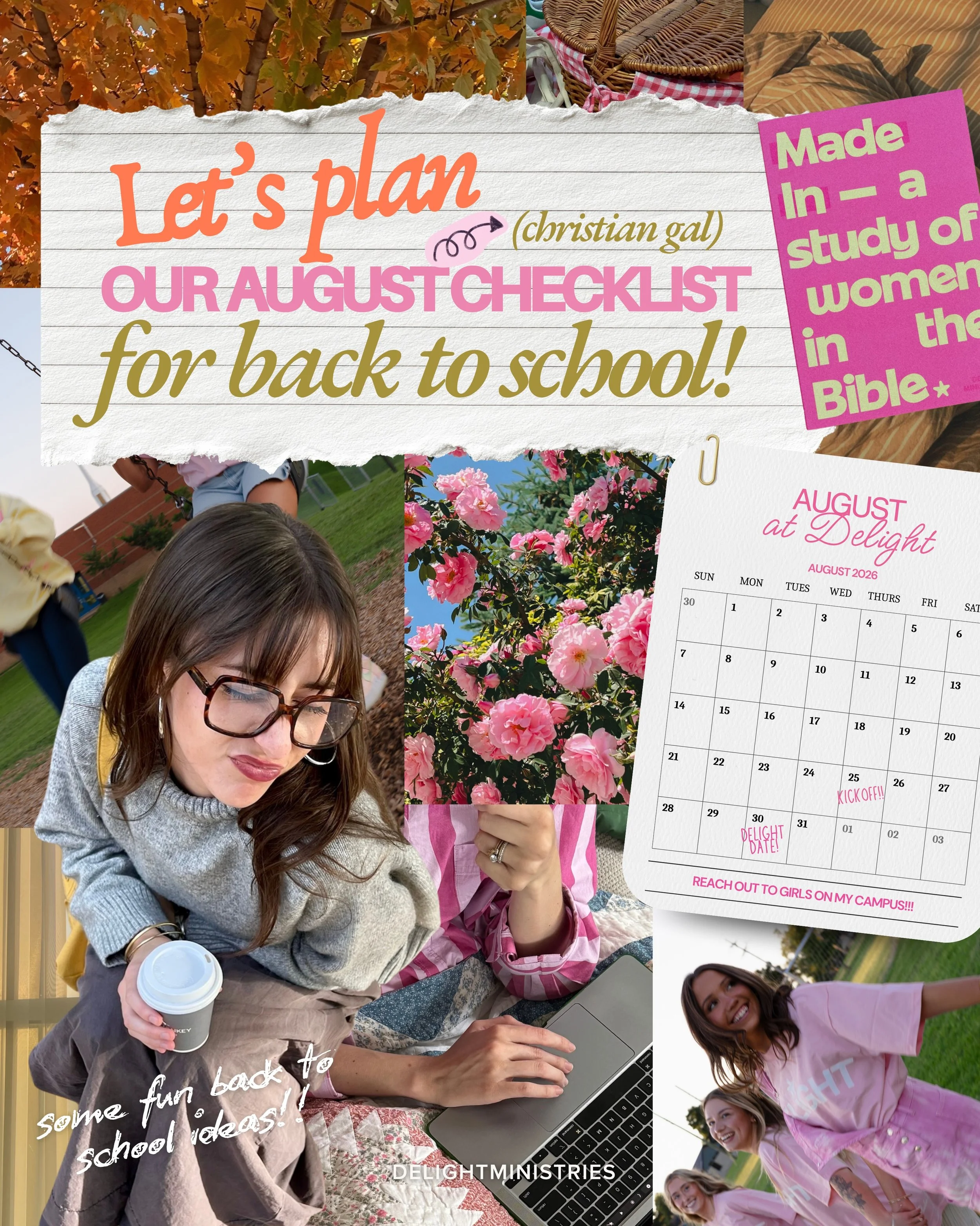 who is ready for all things BACK TO SCHOOL?! ⭐️ we know we are&hellip;.

we made a fun inspo list of things you could do to prepare for this semester back in your college campus 💕 comment &ldquo;shop&rdquo; if you want to grab our newest Bible study