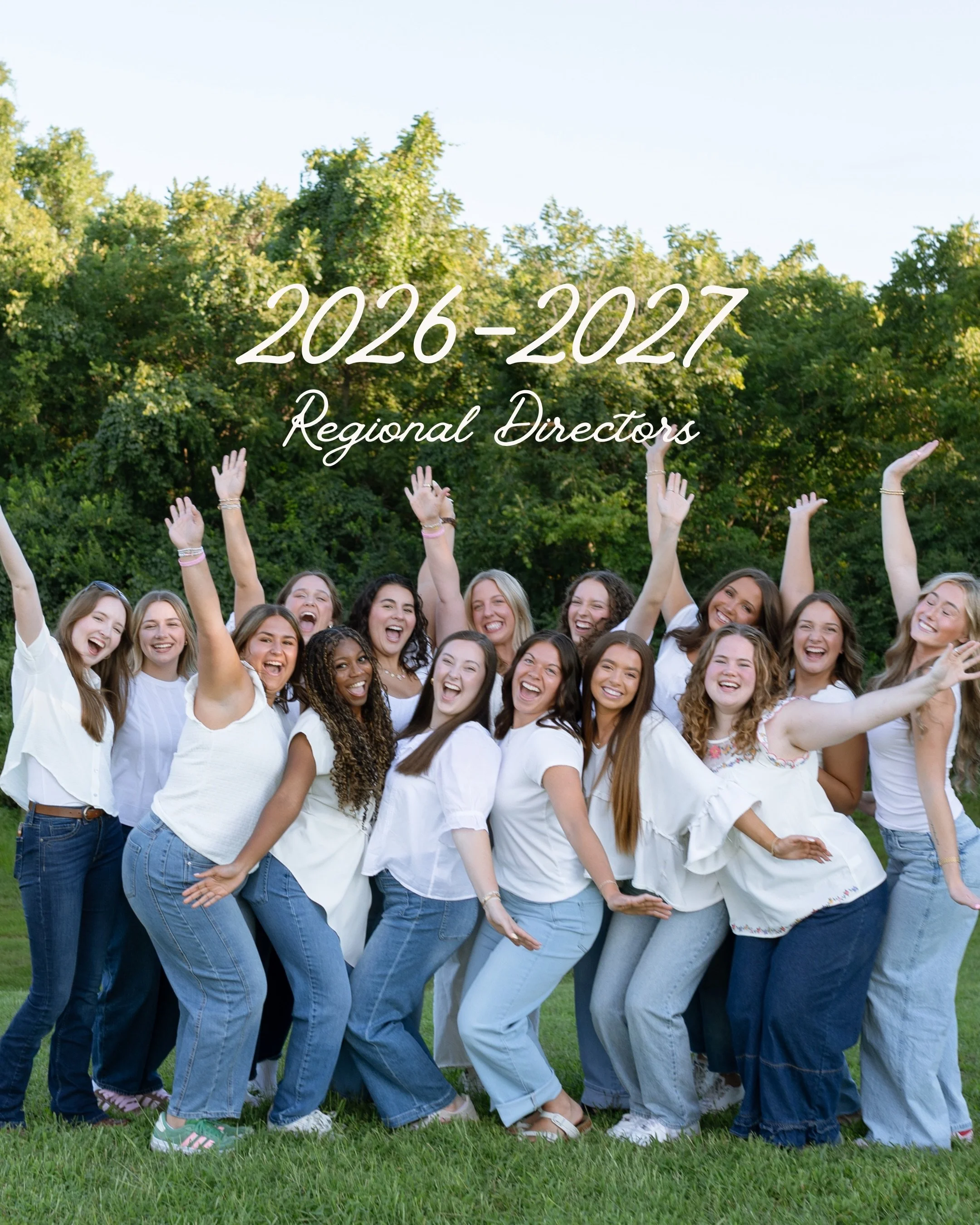 drum roll please... 🥁 introducing your 2026-2027 REGIONAL DIRECTORS!!! ⭐️

for the next 10 months, these amazing women will be walking alongside Delight leaders and chapters alllll over the country... encouraging leadership teams, traveling to campu